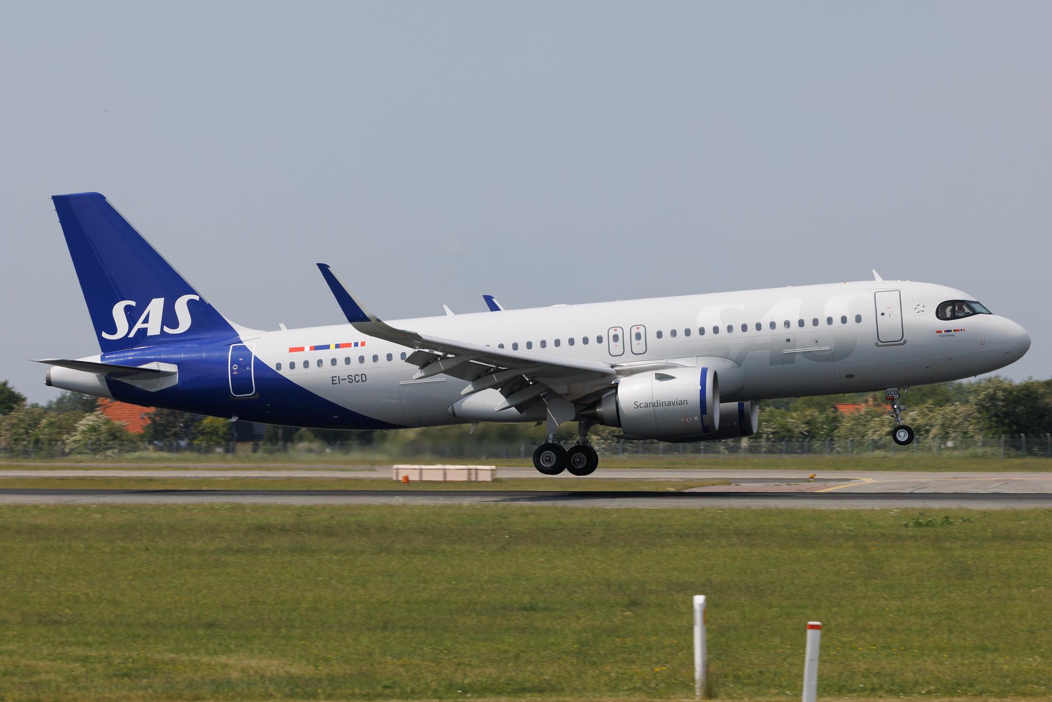 Copenhagen Airport: SAS (SK / SAS) | Operator: SAS Connect |  Airbus A320-251N A20N | EI-SCD | MSN 11759