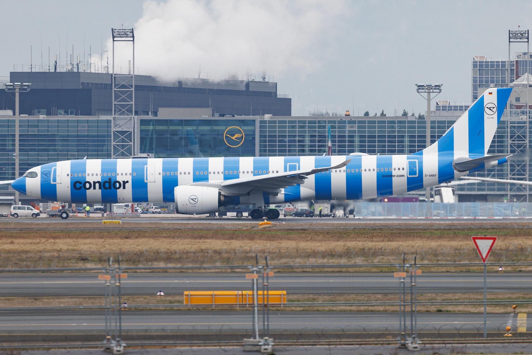 Frankfurt Airport: Condor (DE / CFG) | Airbus A330-941 A339 | D-ANRF | MSN 1961
