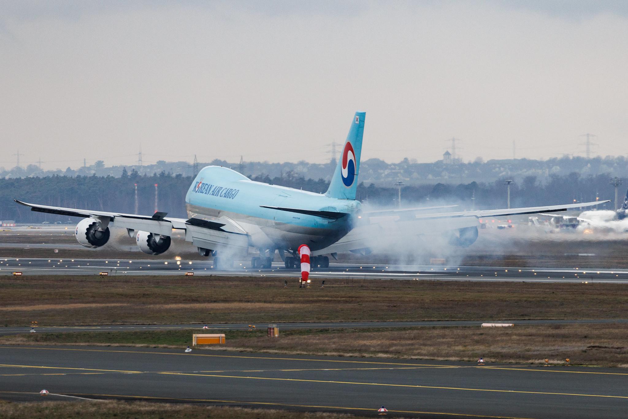 Frankfurt Airport: Korean Air Cargo (KE / KAL) | Operator: Korean Air | Boeing 747-8HT(F) B748 | HL7610 | MSN 37133