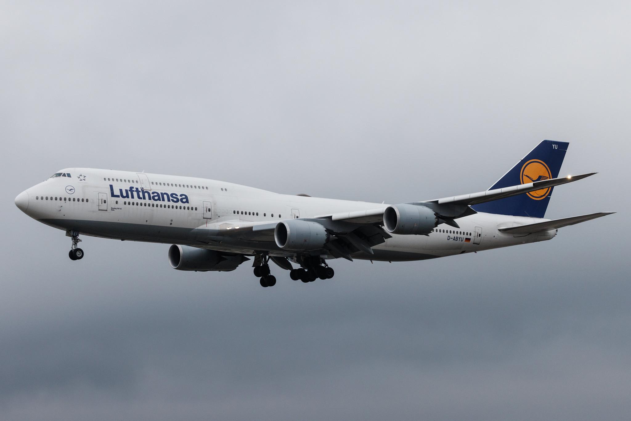 Frankfurt Airport: Lufthansa (LH / DLH) | Boeing 747-830 B748 | D-ABYU | MSN 37845