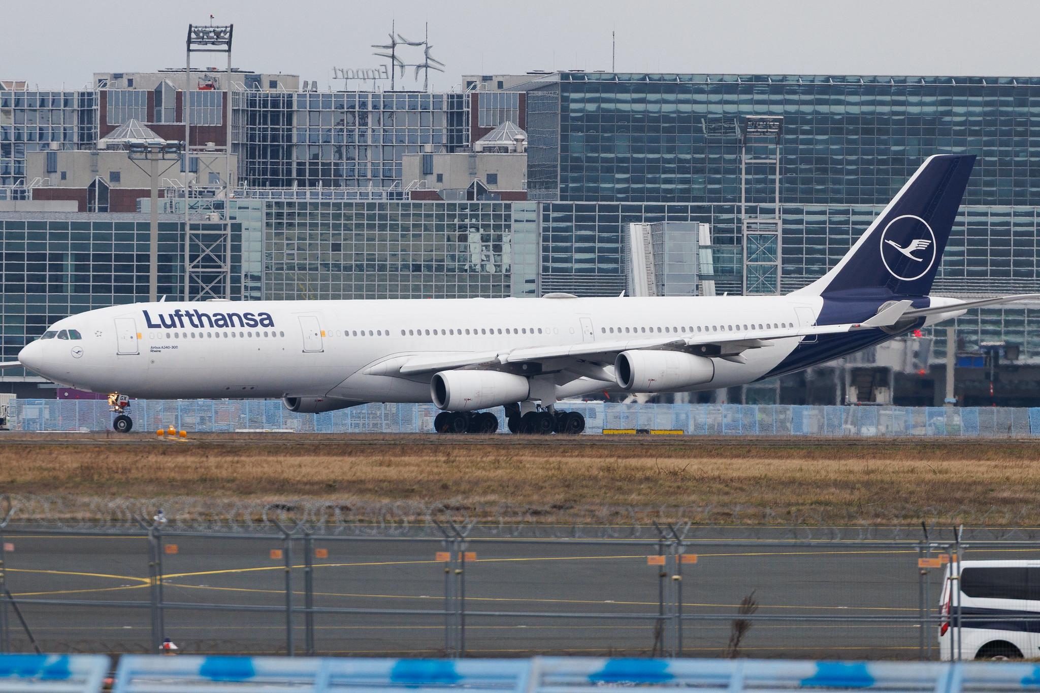 Frankfurt Airport: Lufthansa (LH / DLH) | Airbus A340-313 A343 | D-AIGX | MSN 0354