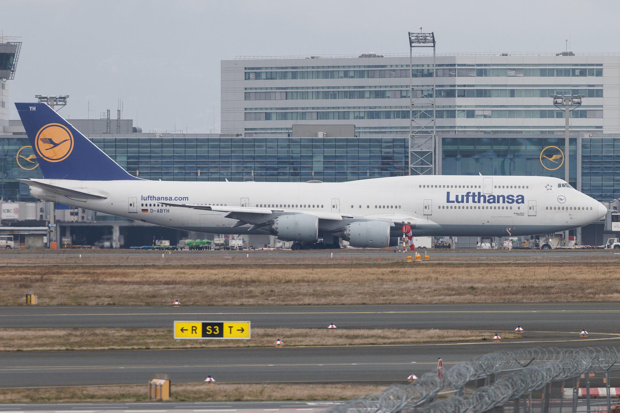 Frankfurt Airport: Lufthansa (LH / DLH) | Boeing 747-830 B748 | D-ABYH | MSN 37832