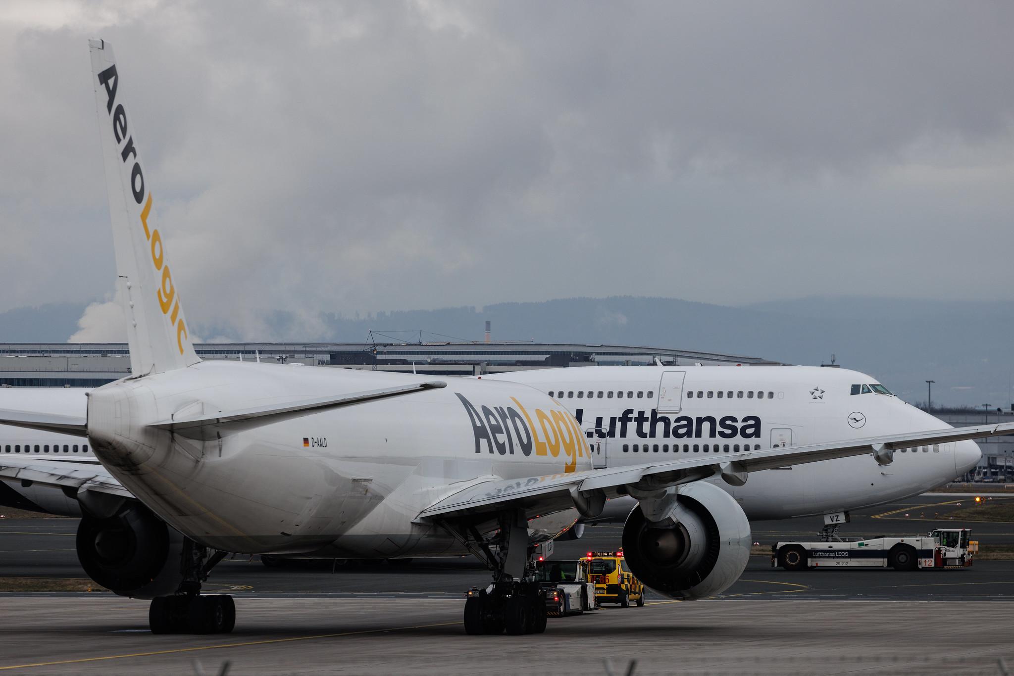 Frankfurt Airport: AeroLogic (3S / BOX) | Boeing 777-FZN B77L | D-AALD | MSN 36004