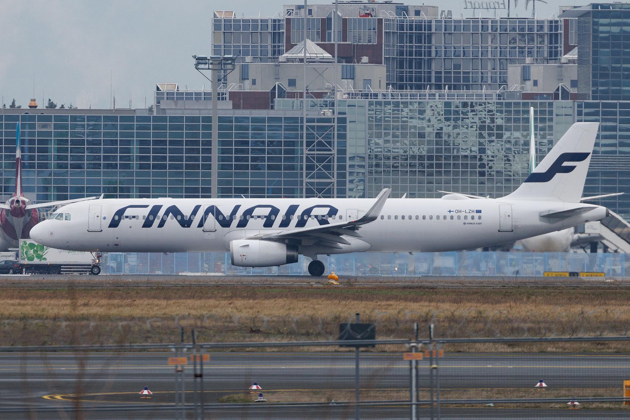 Frankfurt Airport: Finnair (AY / FIN) | Airbus A321-231 A321 | OH-LZH | MSN 5803