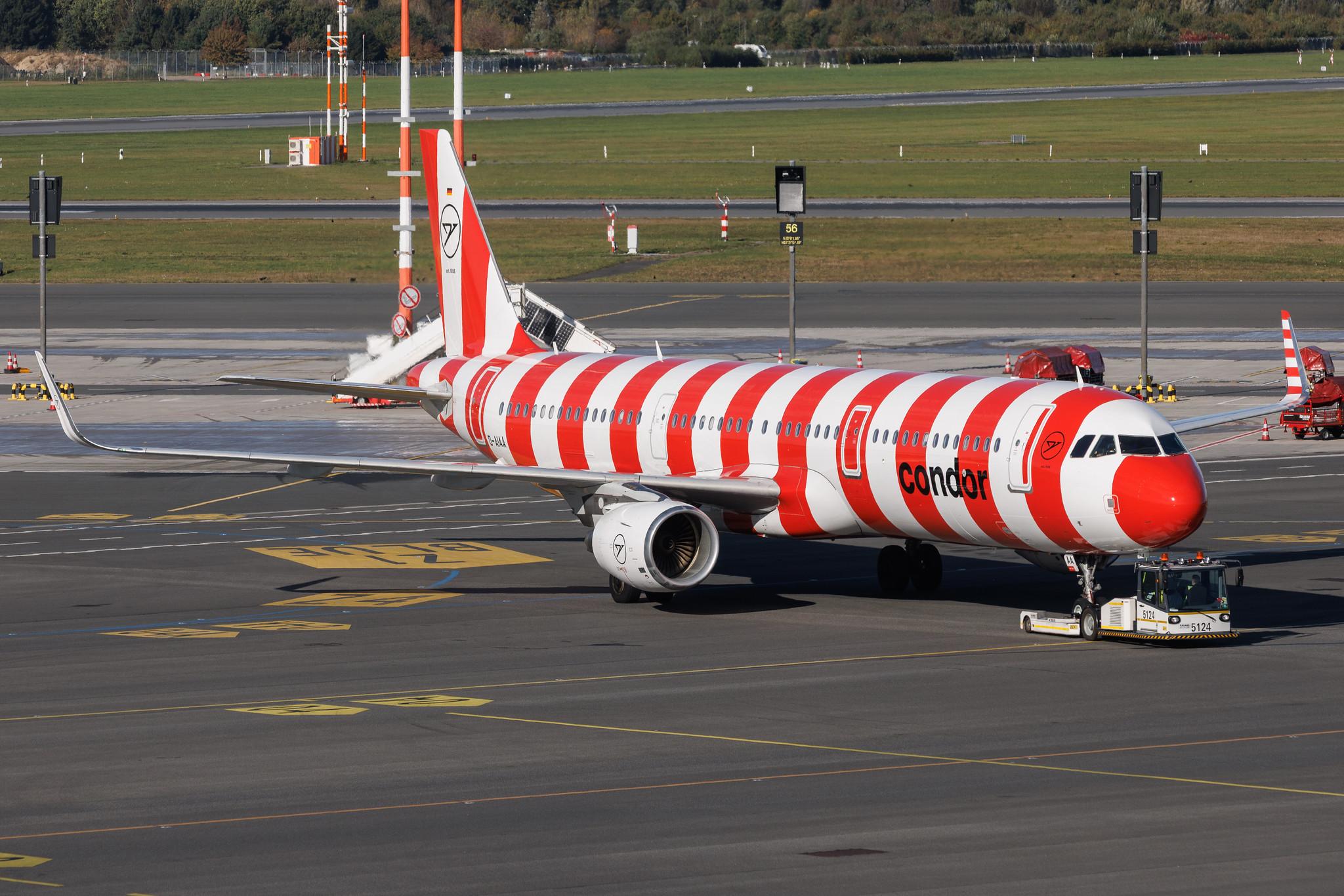 Hamburg Airport: Condor (DE / CFG) | Livery: Red Passion Livery | Airbus A321-211 A321 | D-AIAA | MSN 06767