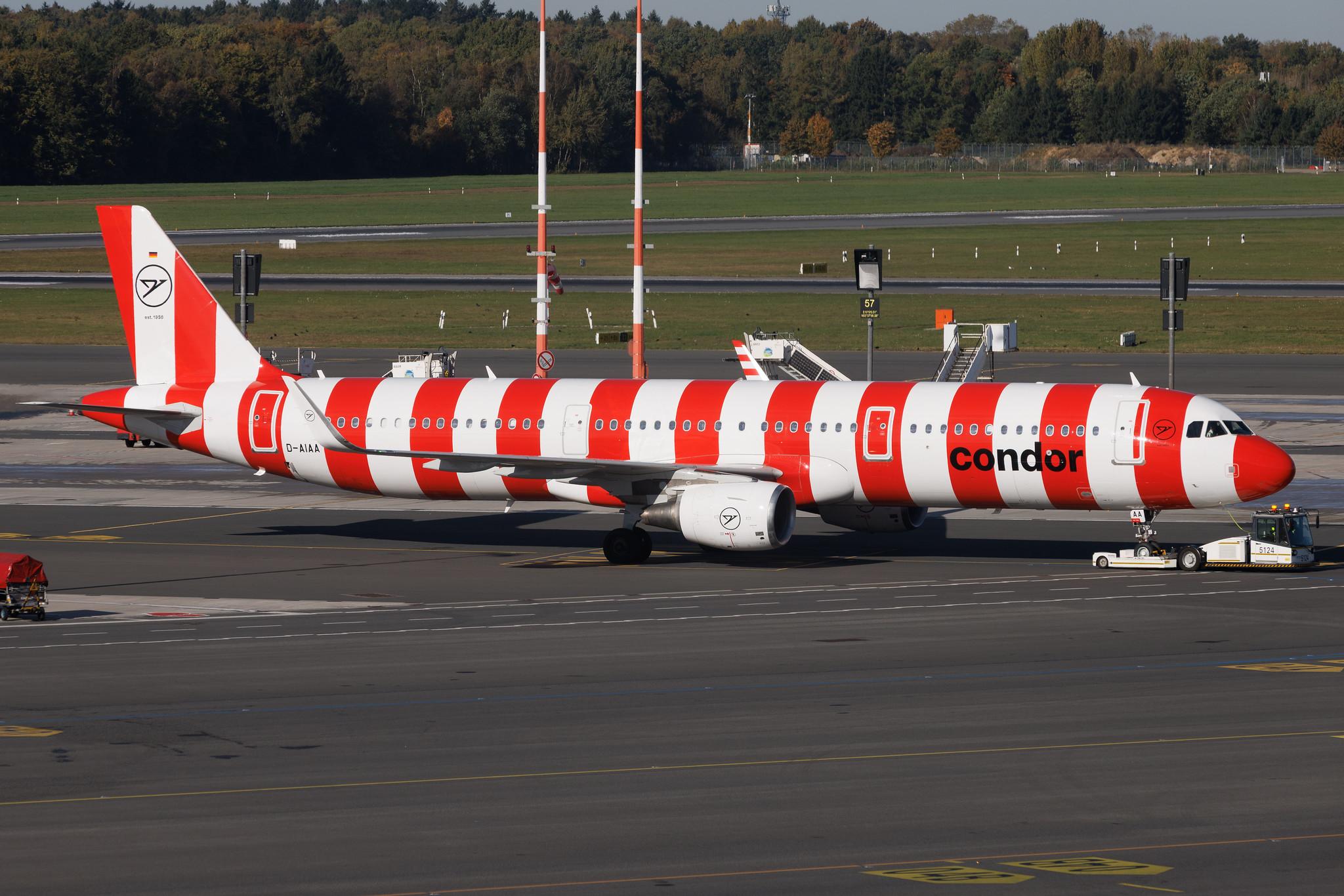 Hamburg Airport: Condor (DE / CFG) | Livery: Red Passion Livery | Airbus A321-211 A321 | D-AIAA | MSN 06767