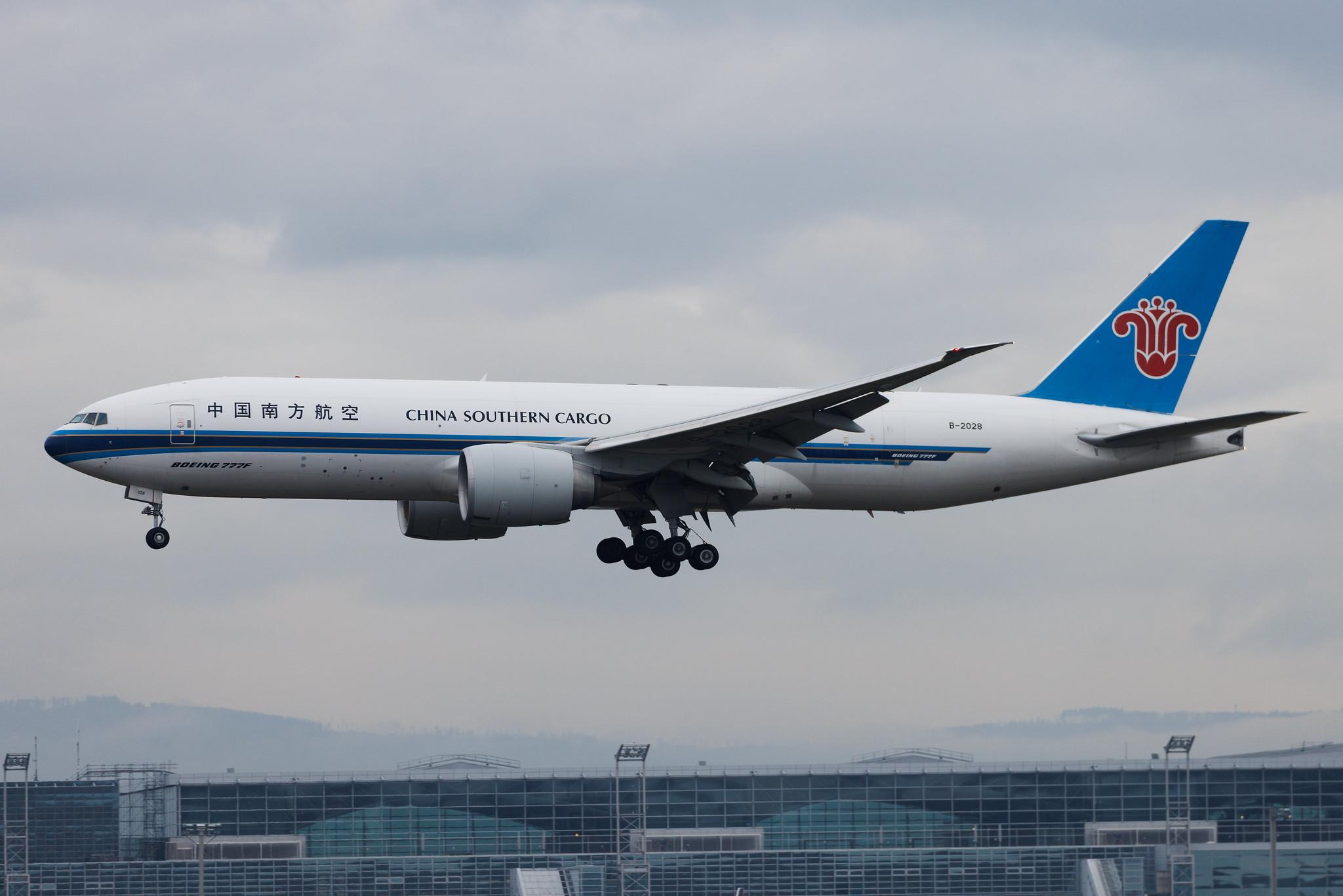 Frankfurt Airport: China Southern Cargo (CZ / CSN) | Operator: China Southern Airlines | Boeing 777-F1B B77L | B-2028 | MSN 41637
