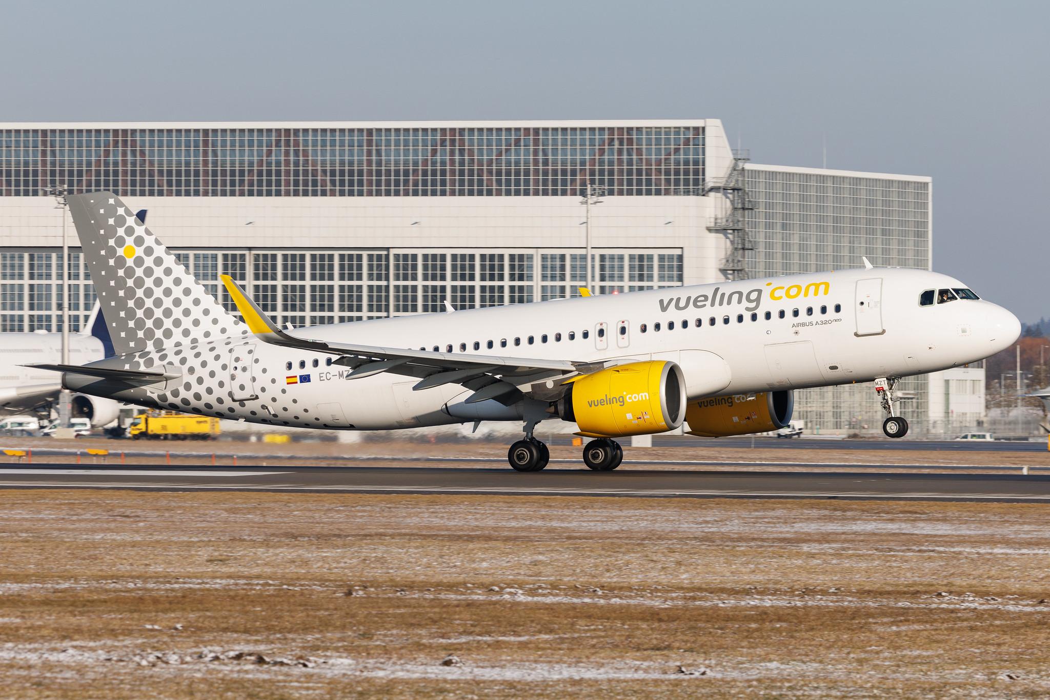 Munich Airport: Vueling (VY / VLG) | Airbus A320-271N A20N | EC-MZT | MSN 8181