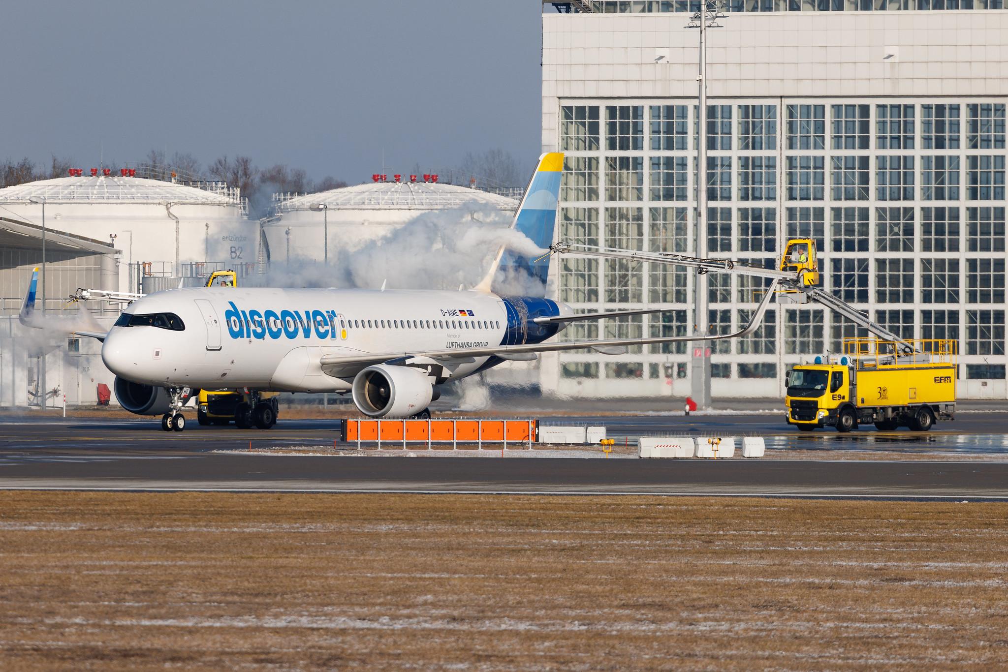 Munich Airport: Discover Airlines (4Y / OCN) | Airbus A320-214 A320 | D-AIWE | MSN 8680