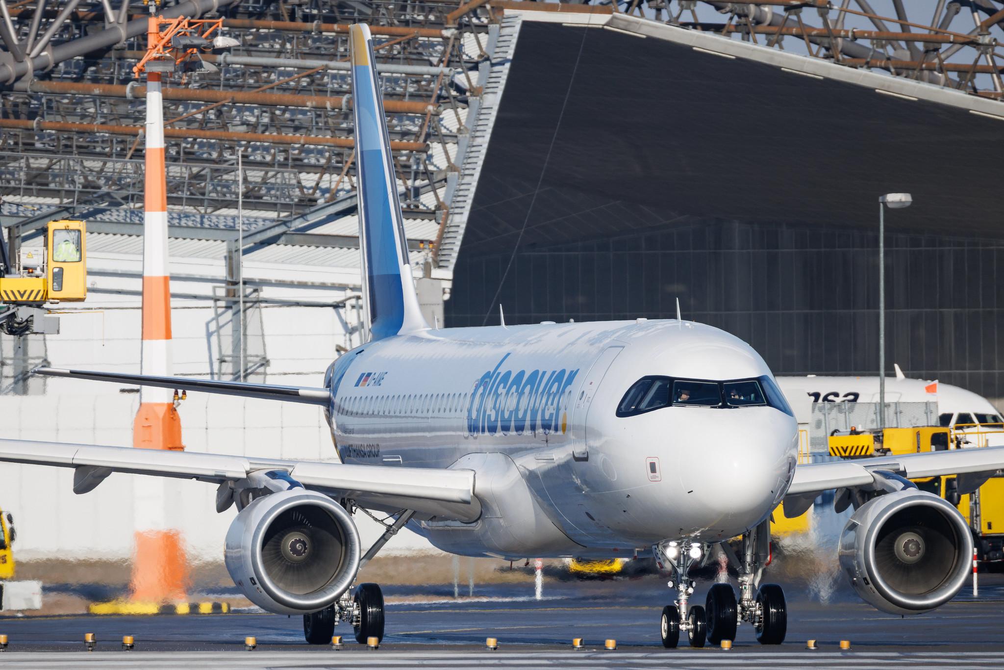 Munich Airport: Discover Airlines (4Y / OCN) | Airbus A320-214 A320 | D-AIWE | MSN 8680