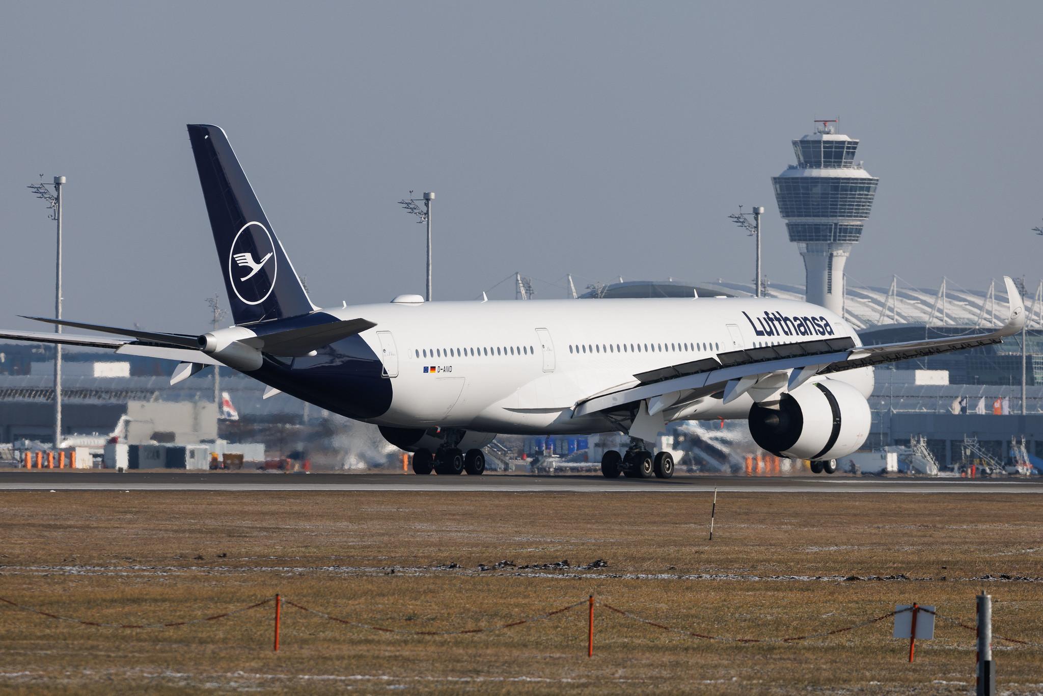Munich Airport: Lufthansa (LH / DLH) | Airbus A350-941 A359 | D-AIVD | MSN 280