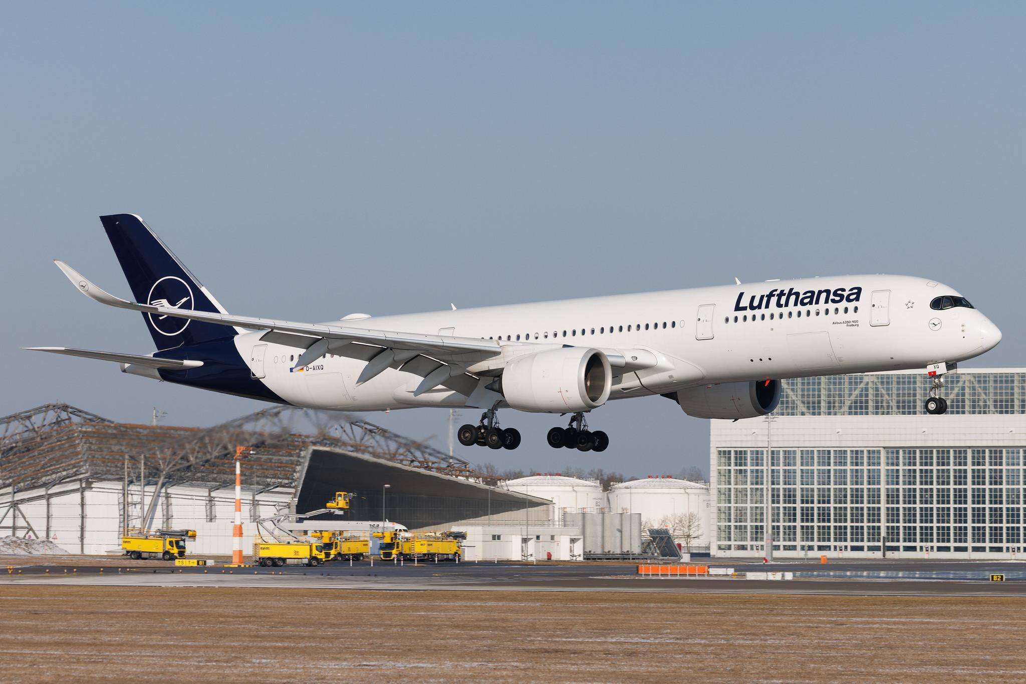 Munich Airport: Lufthansa (LH / DLH) | Airbus A350-941 A359 | D-AIXQ | MSN 427