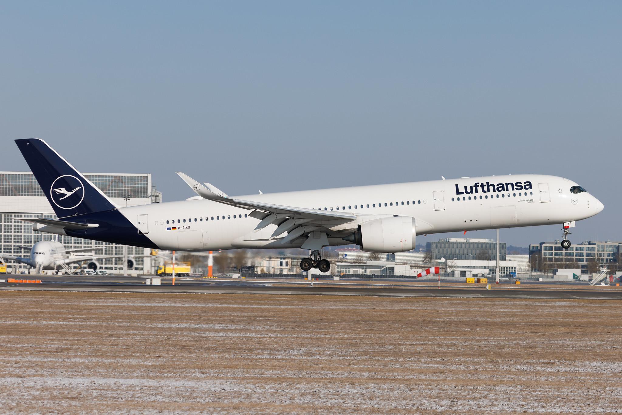 Munich Airport: Lufthansa (LH / DLH) | Airbus A350-941 A359 | D-AIXQ | MSN 427