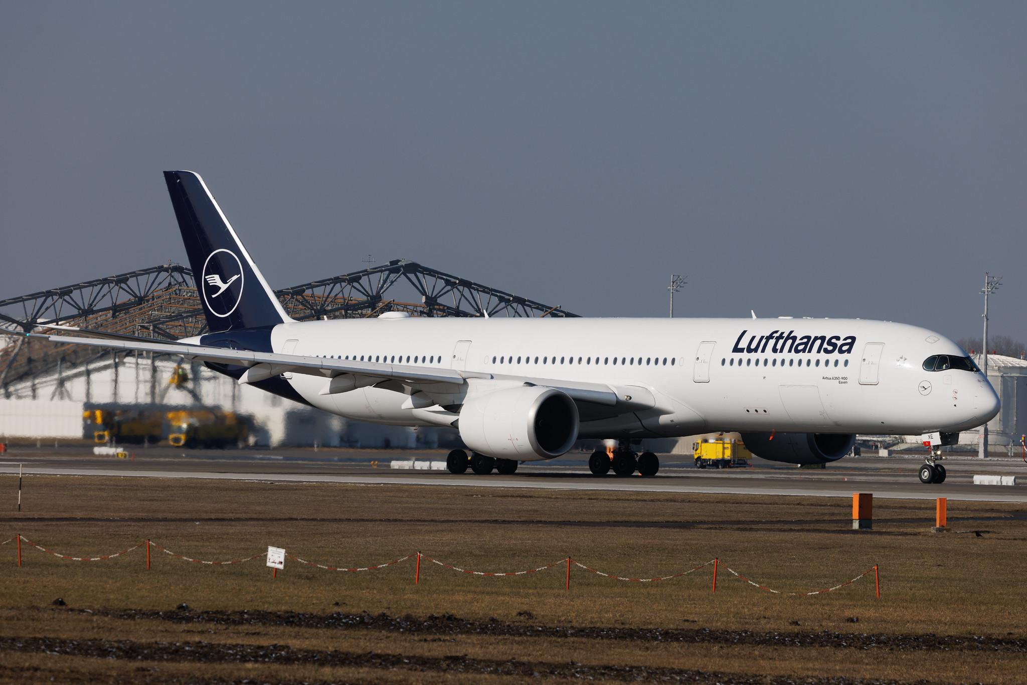 Munich Airport: Lufthansa (LH / DLH) | Airbus A350-941 A359 | D-AIXE | MSN 136