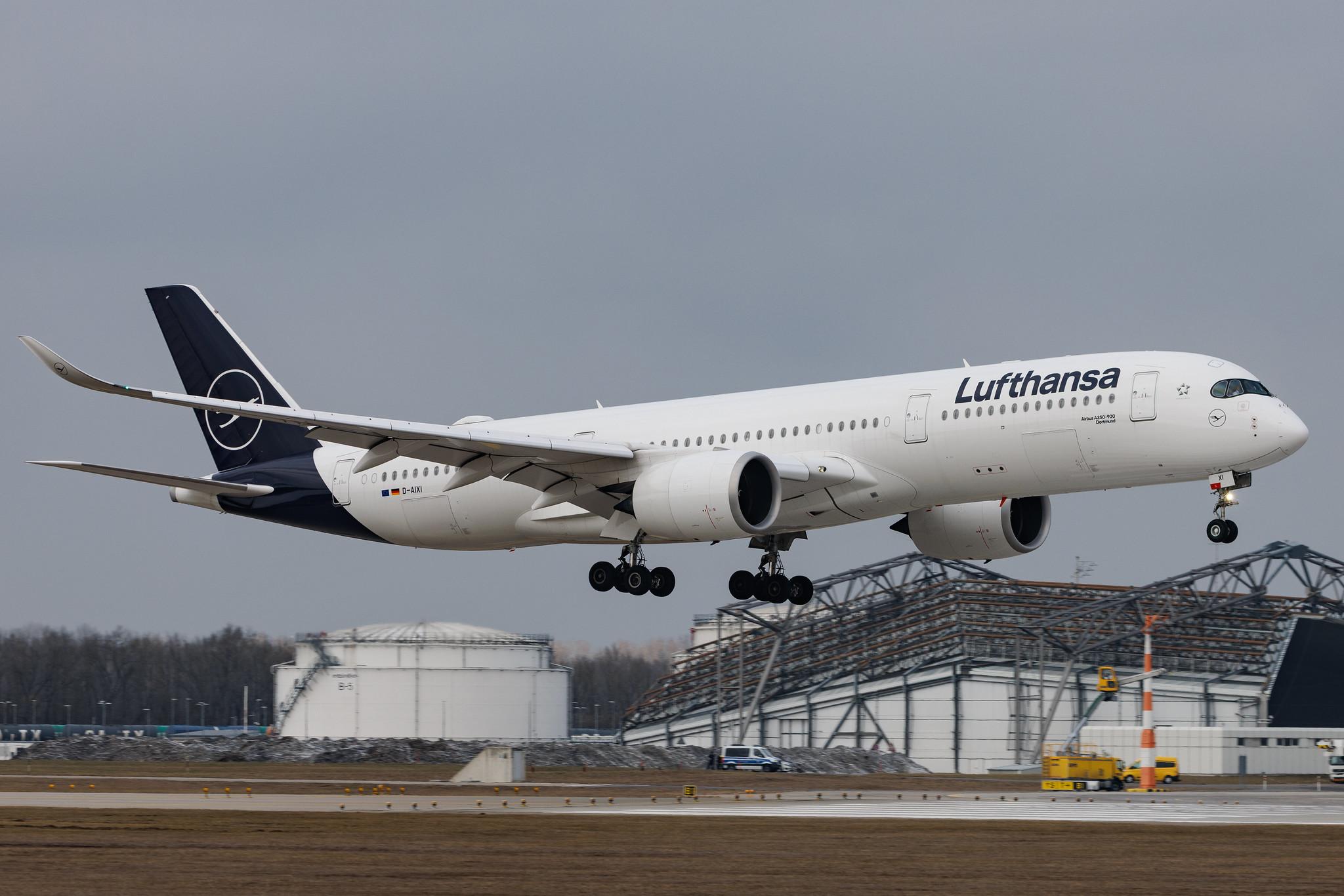 Munich Airport: Lufthansa (LH / DLH) | Airbus A350-941 A359 | D-AIXI | MSN 202