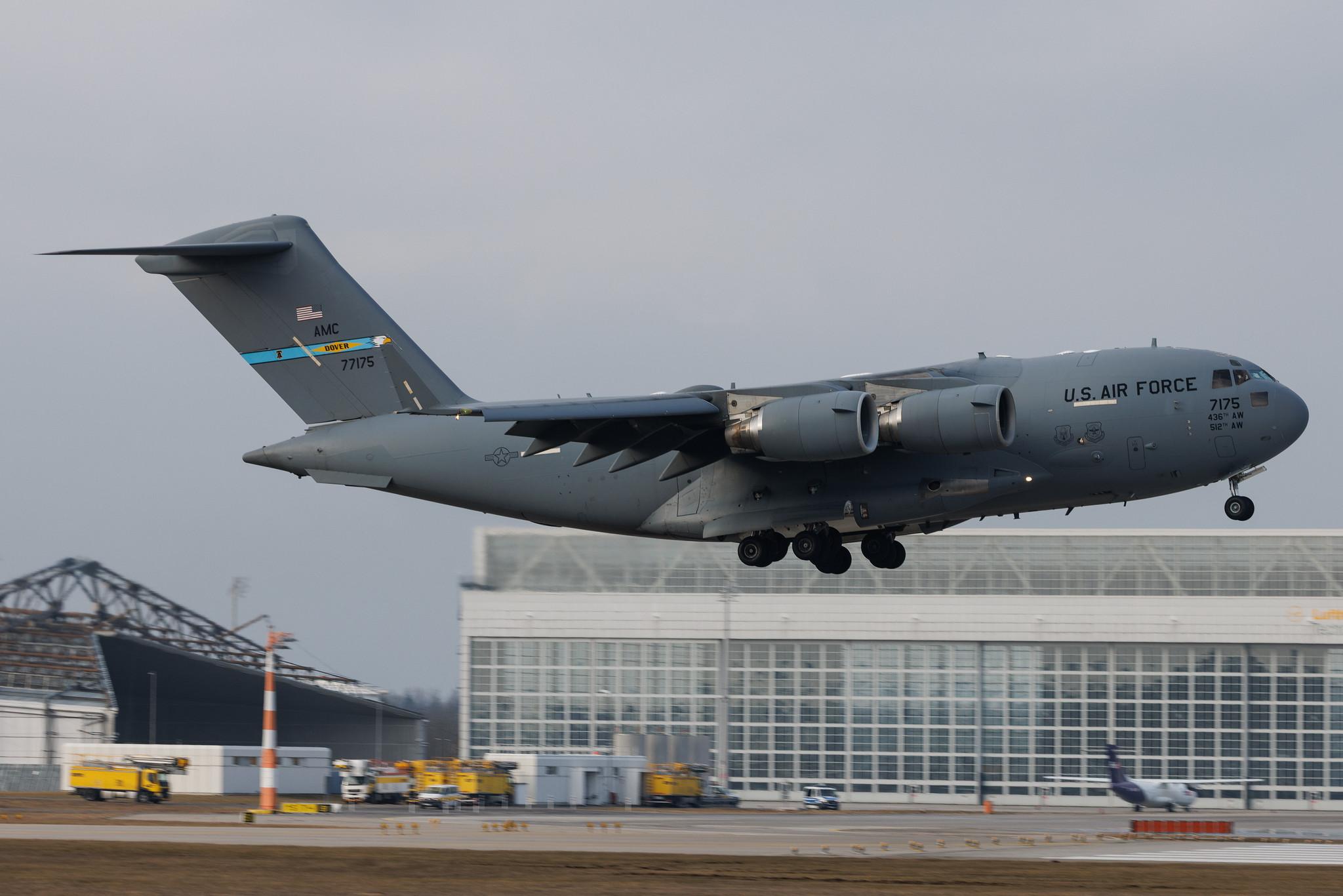 Munich Airport: United States - Air Force (RCH) | Boeing C-17A Globemaster III C17 | 07-7175 | MSN P-175