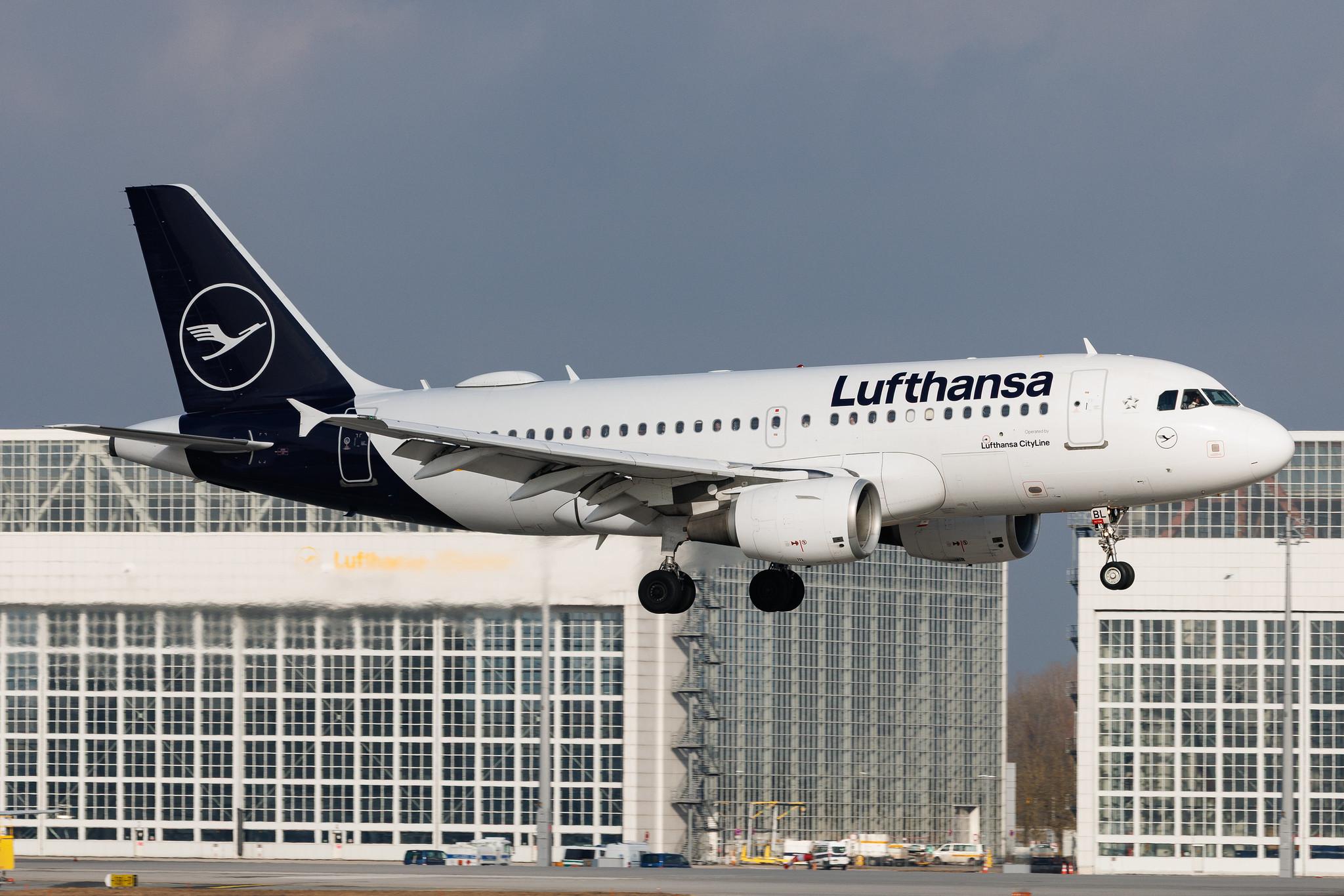 Munich Airport: Lufthansa (LH / DLH) | Operator: Lufthansa CityLine | Airbus A319-112 A319 | D-AIBL | MSN 2174