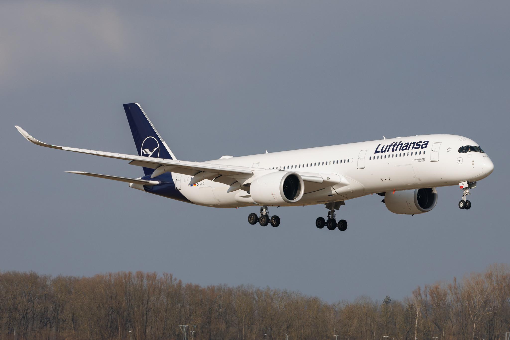 Munich Airport: Lufthansa (LH / DLH) | Airbus A350-941 A359 | D-AIXG | MSN 174