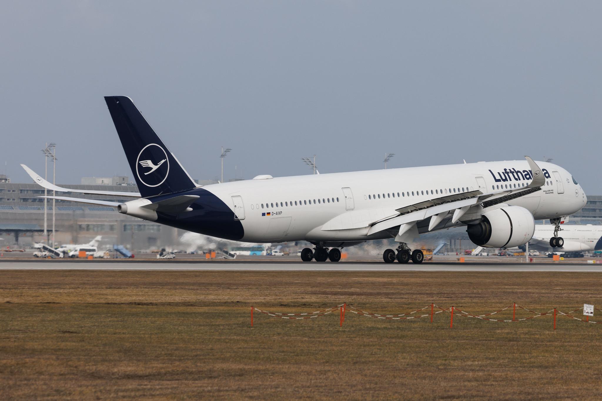 Munich Airport: Lufthansa (LH / DLH) | Airbus A350-941 A359 | D-AIXP | MSN 390