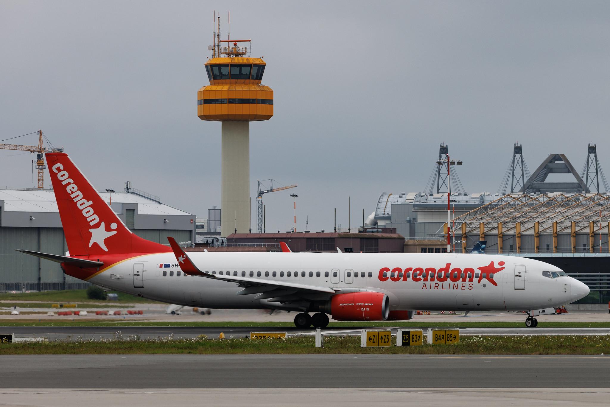 Hamburg Airport: Corendon Airlines (XC / CAI) | Operator: Corendon Airlines Europe | Boeing 737-8FH B738 | 9H-TJB | MSN 35093