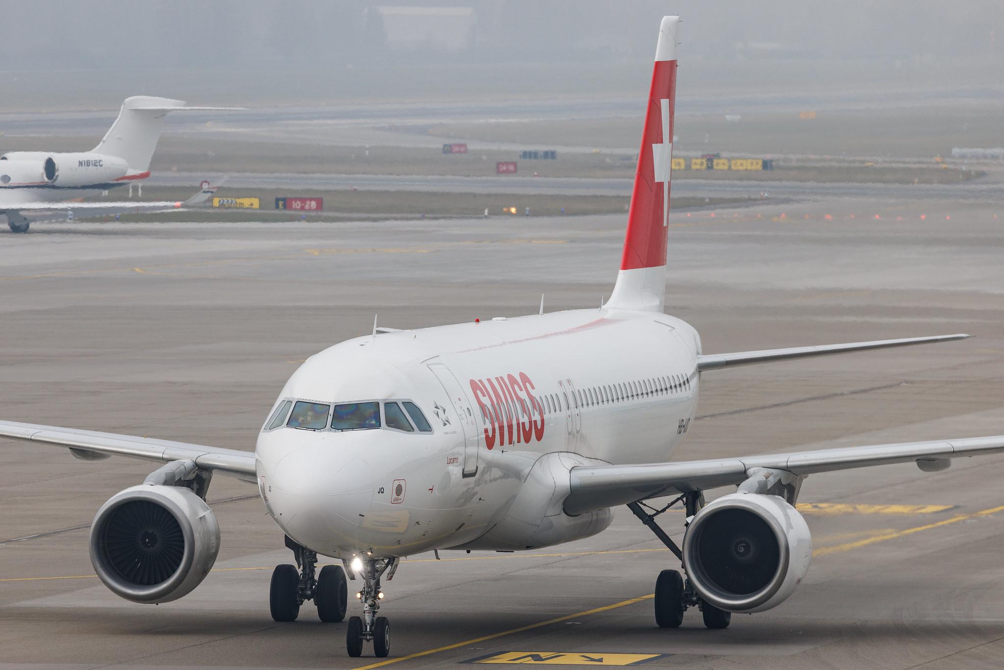 Flughafen Zürich: Swiss (LX / SWR) | Airbus A320-214 A320 | HB-IJQ | MSN 00701