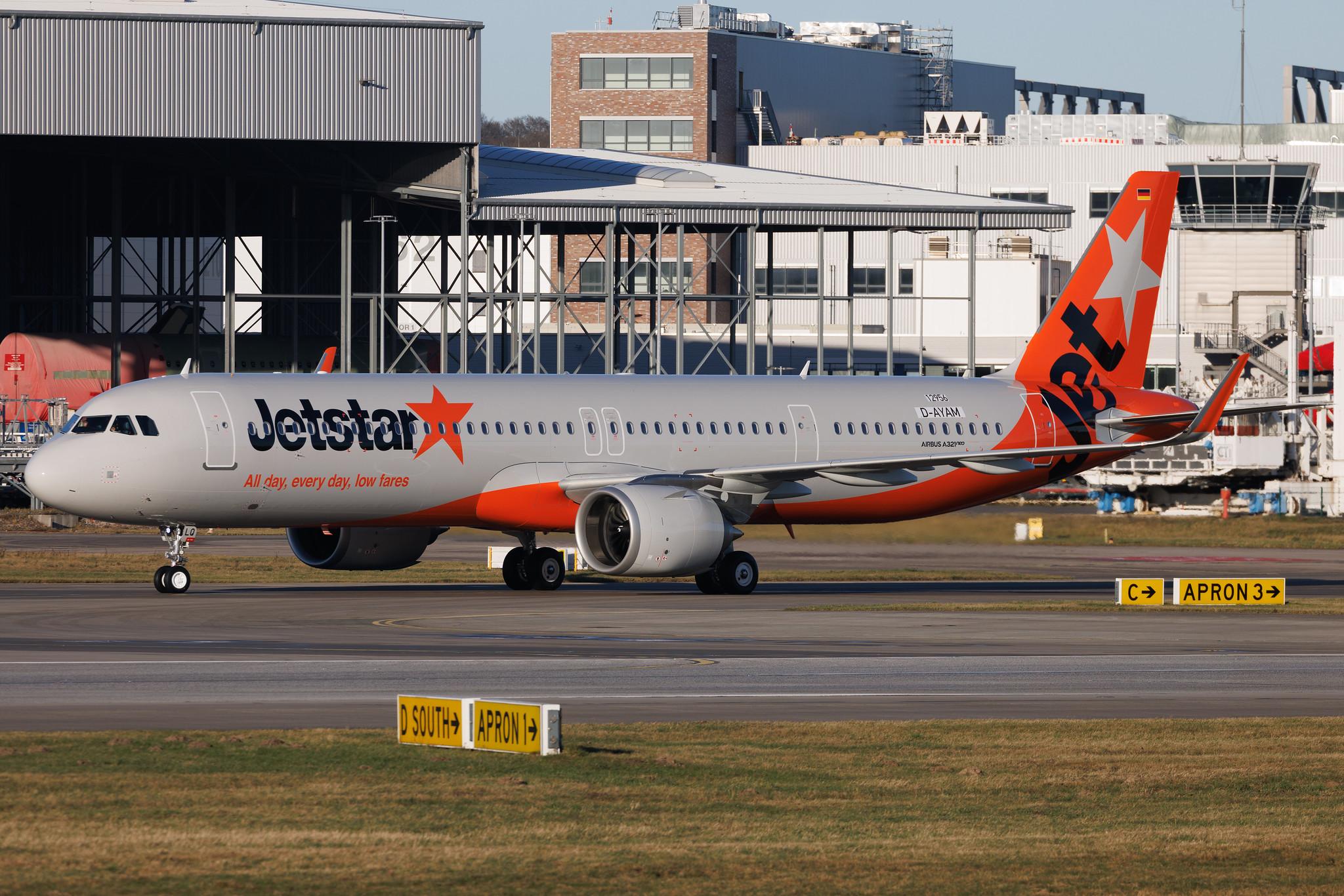 Hamburg Finkenwerder: Jetstar Airways | Airbus A321-251NX A21N | D-AYAM | VH-OLQ | MSN 12956