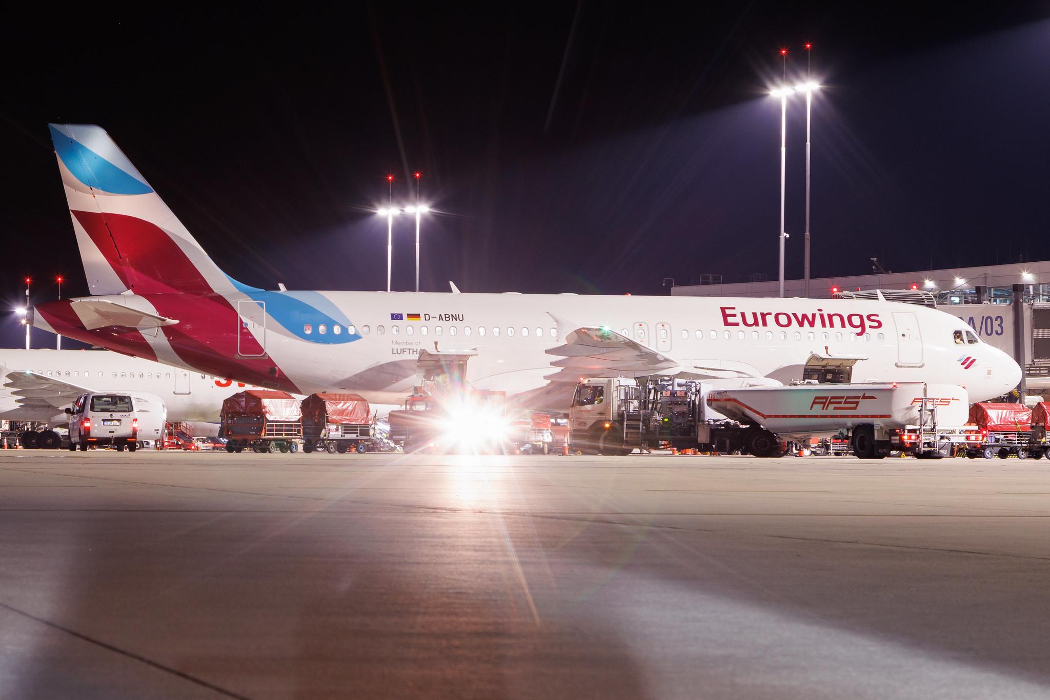 Hamburg Airport: Eurowings (EW / EWG) | Airbus A320-214 A320 | D-ABNU | MSN 2591