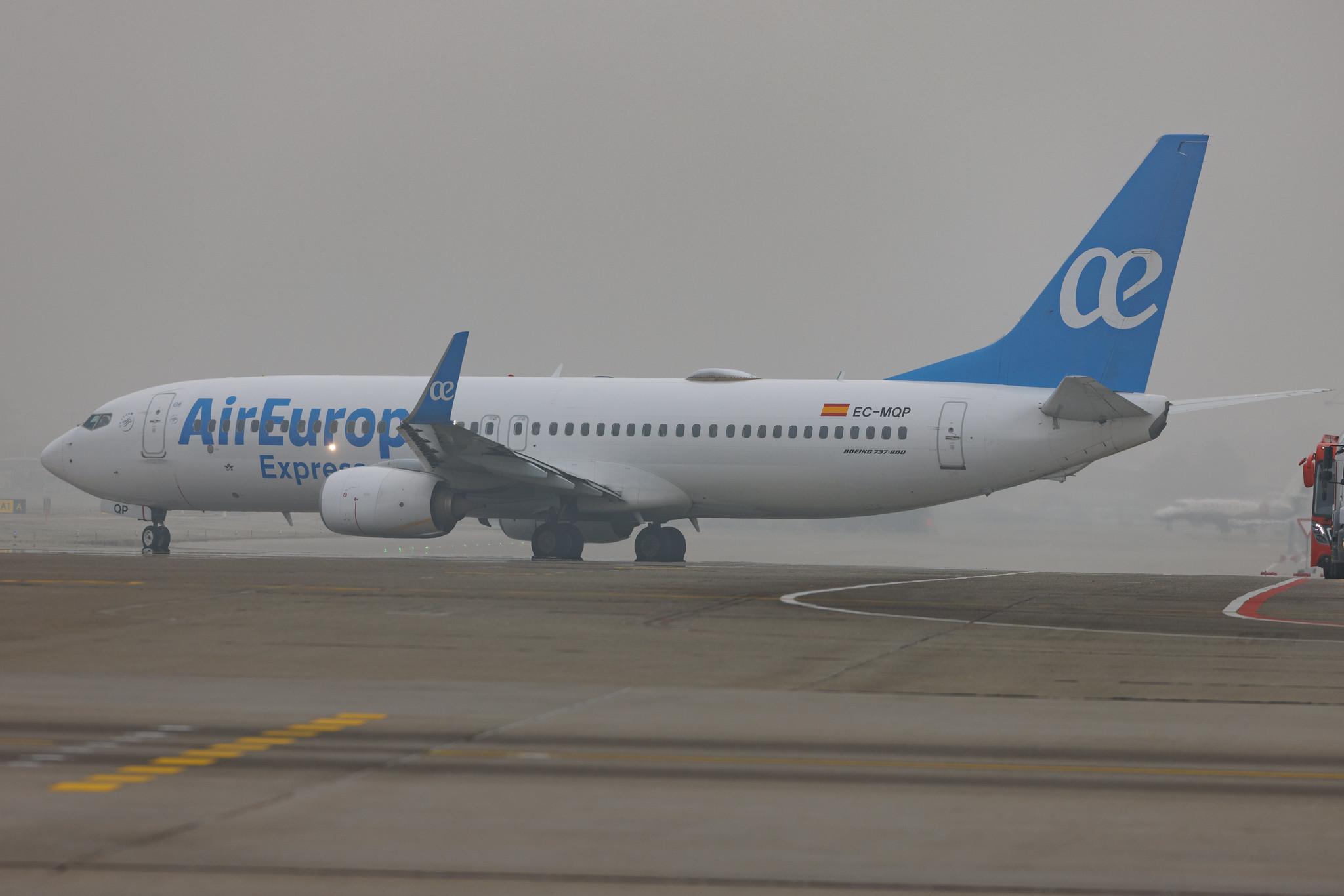 Flughafen Zürich: Air Europa (UX / AEA) | Boeing 737-85P B738 | EC-MQP | MSN 60588