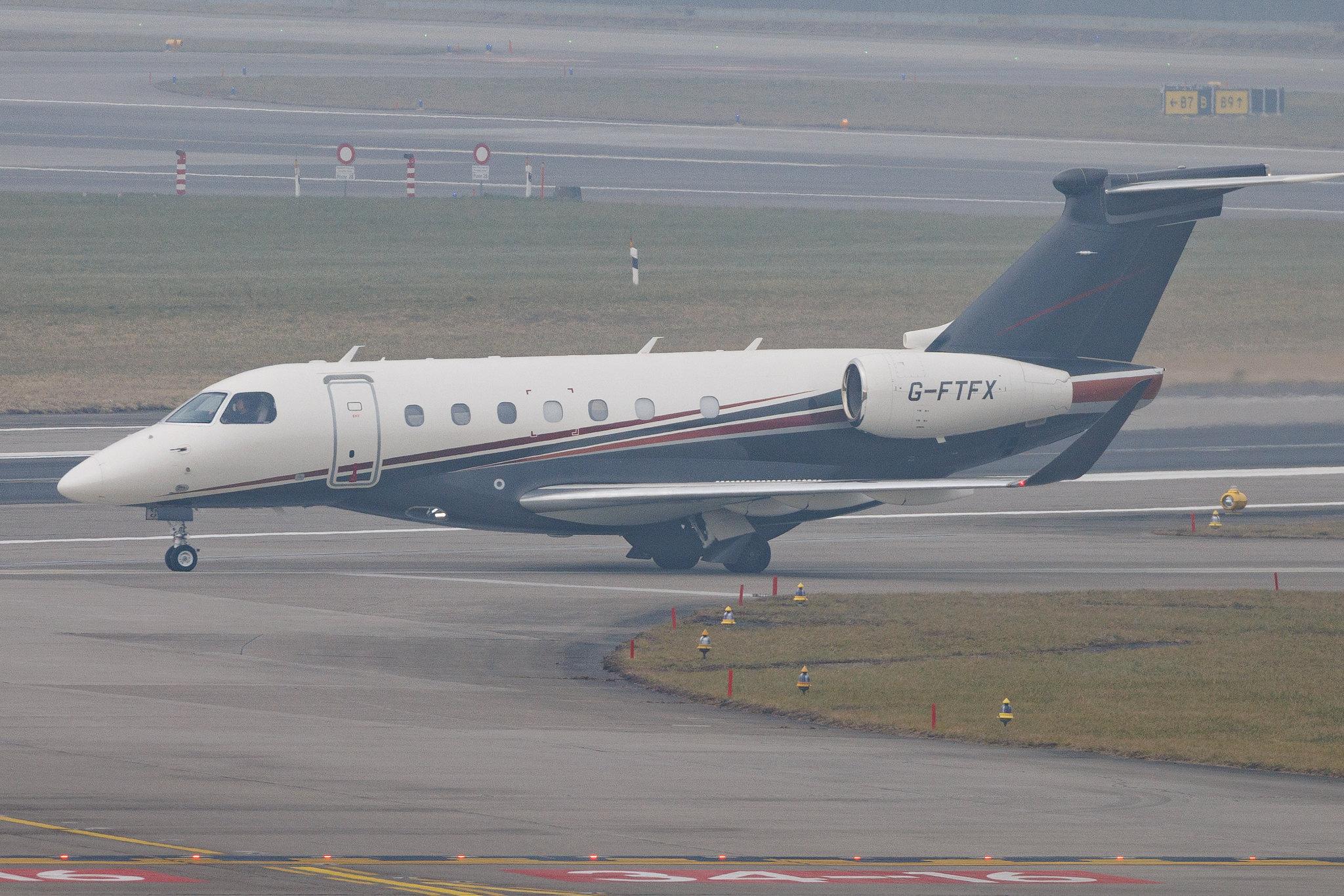 Flughafen Zürich: Flexjet (LXJ) | Operator: Flexjet UK | Embraer Praetor 600 E550 | G-FTFX | MSN 55020142