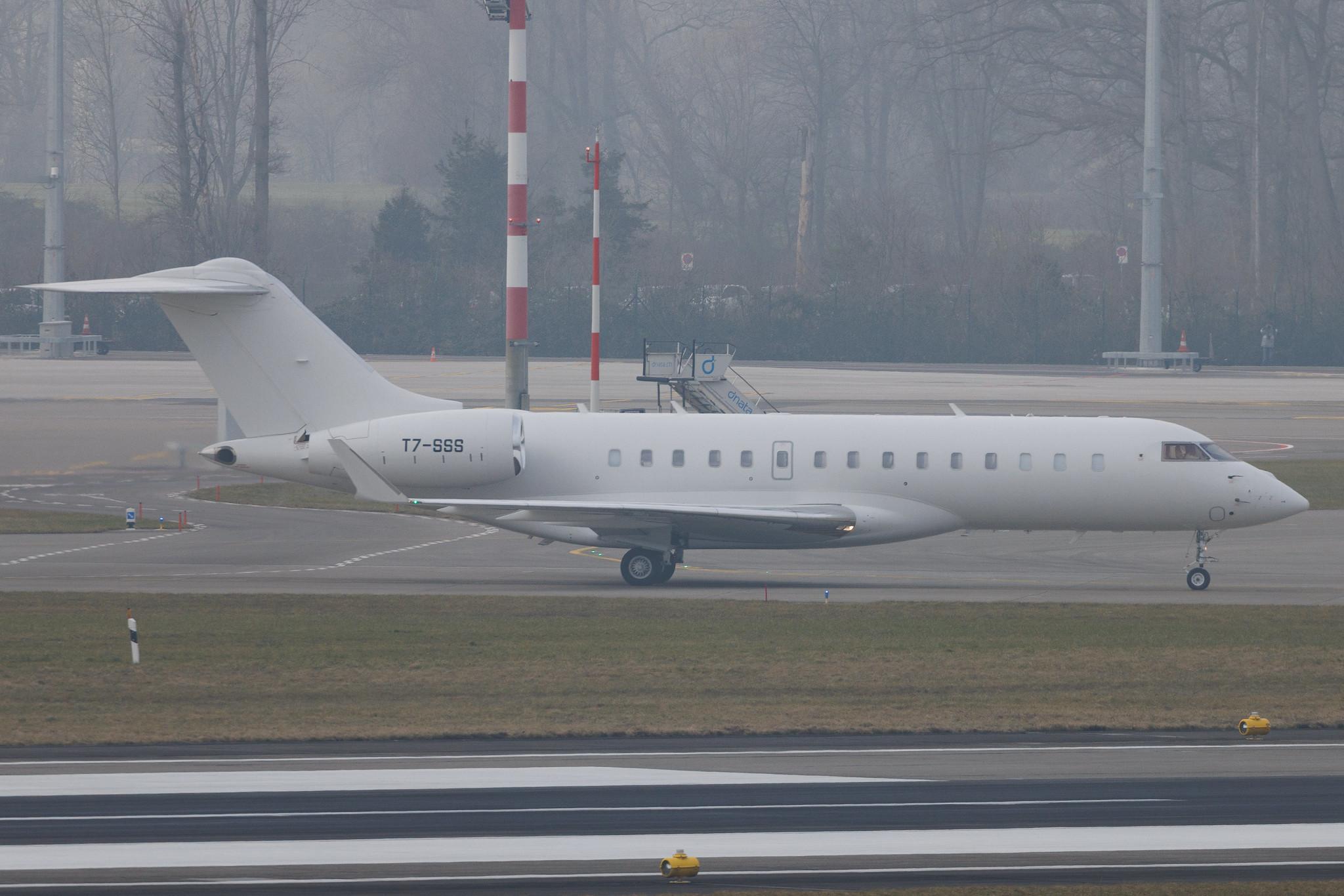 Flughafen Zürich: Empire Aviation | Bombardier Global 6000 GLEX | T7-SSS | MSN 9853