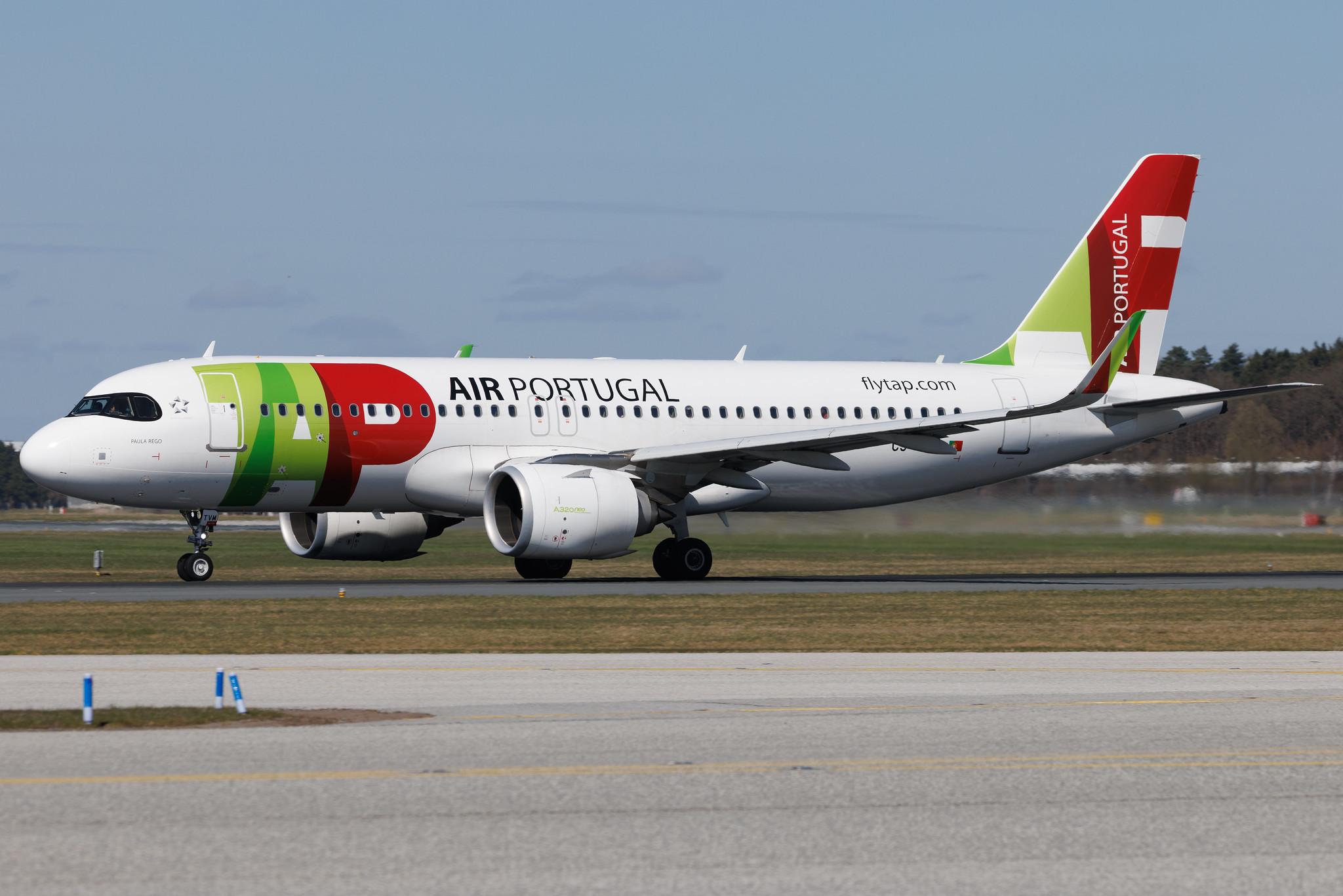 Hamburg Airport: TAP Air Portugal (TP / TAP) | Airbus A320-251N A20N | CS-TVM | MSN 12145