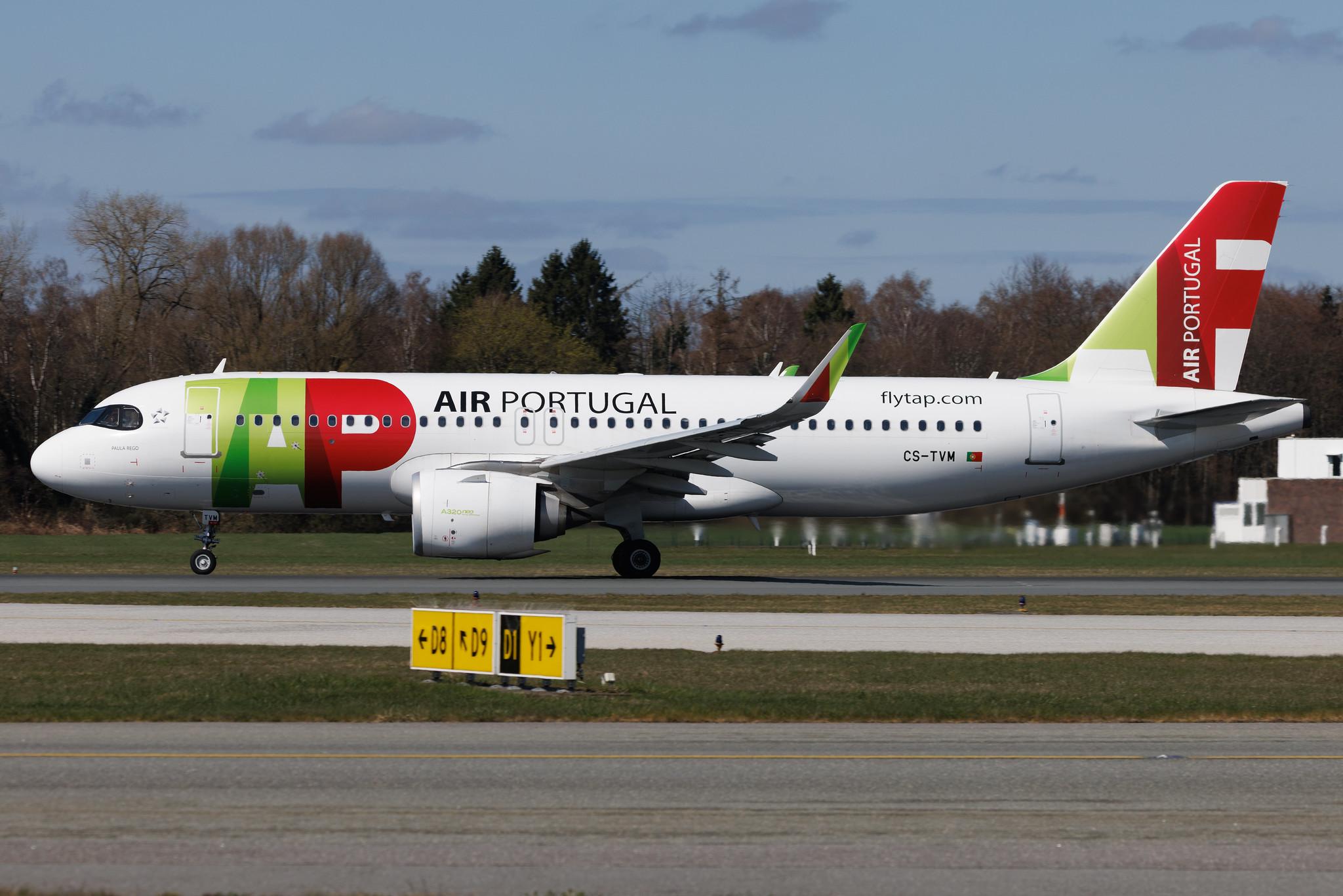 Hamburg Airport: TAP Air Portugal (TP / TAP) | Airbus A320-251N A20N | CS-TVM | MSN 12145