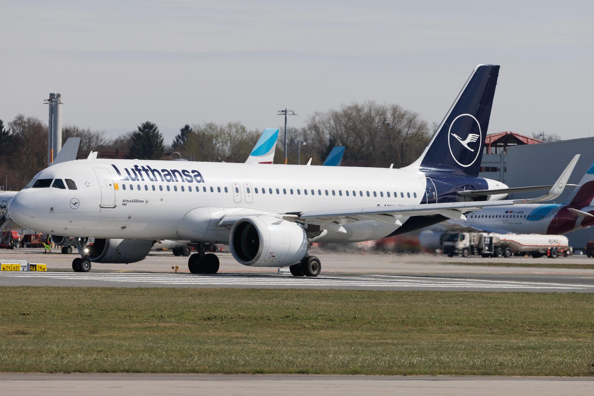 Hamburg Airport: Lufthansa (LH / DLH) | Airbus A320-271N A20N | D-AINU | MSN 8728
