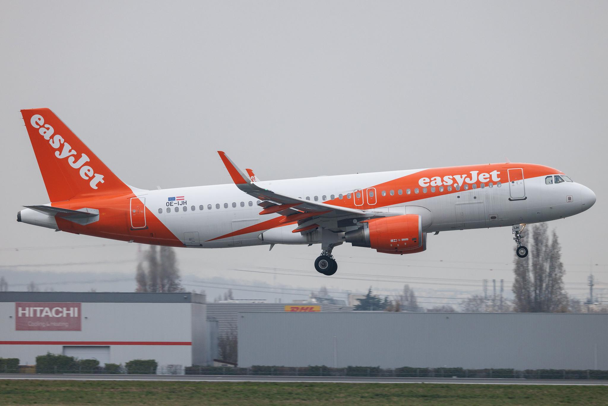 Paris Orly Airport: easyJet (U2 / EZY) | Operator: easyJet Europe | Airbus A320-214 A320 | OE-IJH | MSN 07687