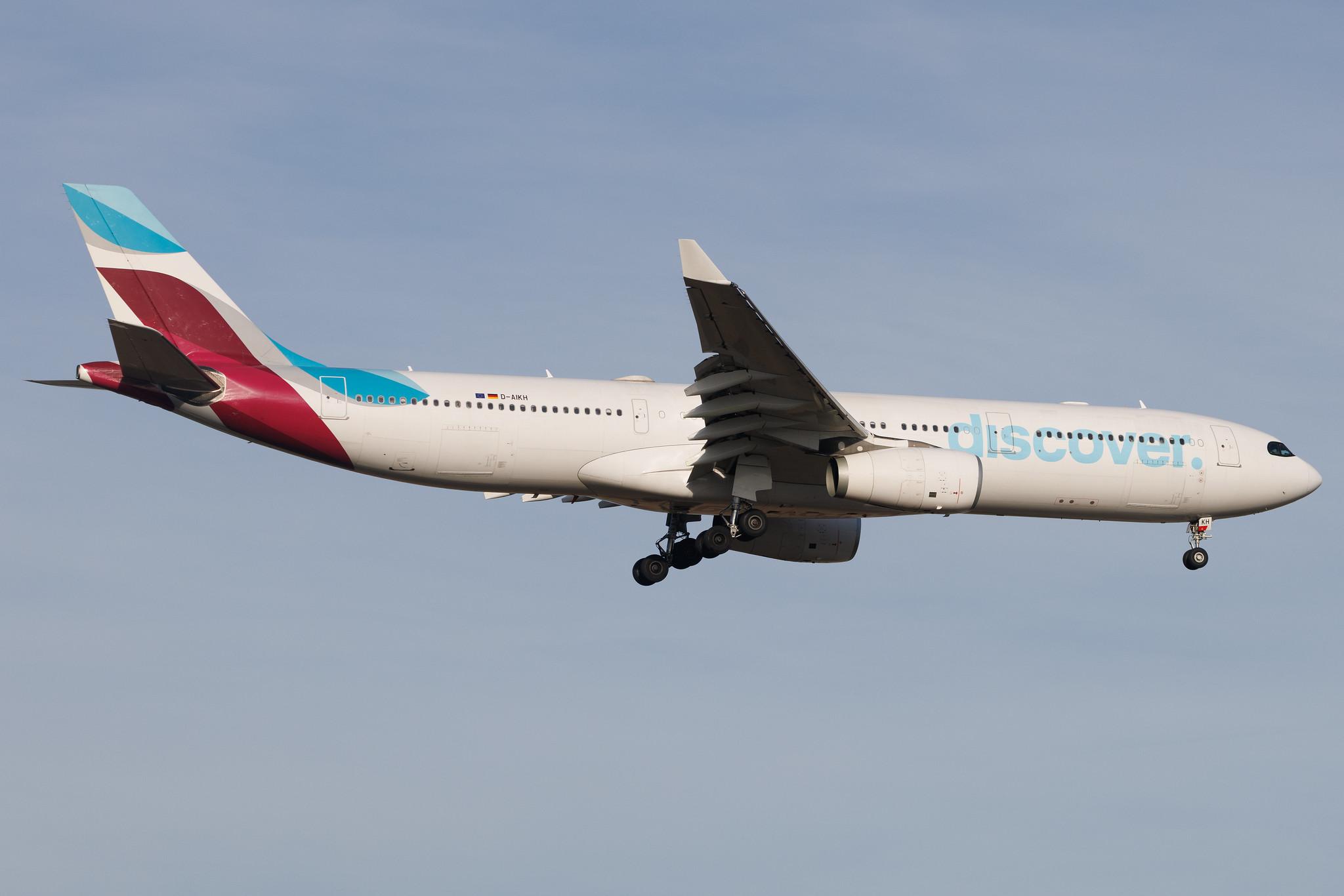 Frankfurt Airport: Discover Airlines (4Y / OCN) | Airbus A330-343 A333 | D-AIKH | MSN 0648