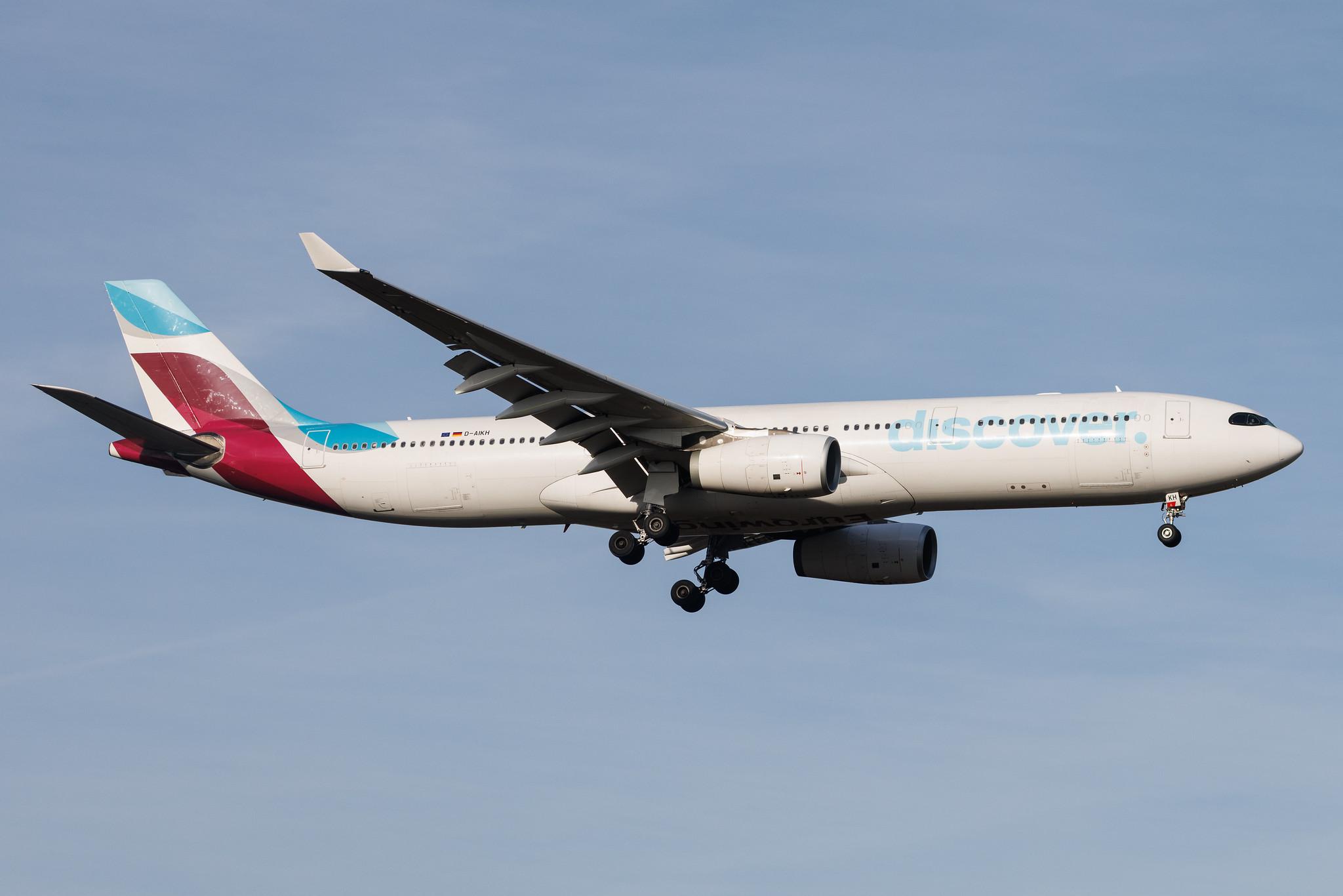 Frankfurt Airport: Discover Airlines (4Y / OCN) | Airbus A330-343 A333 | D-AIKH | MSN 0648