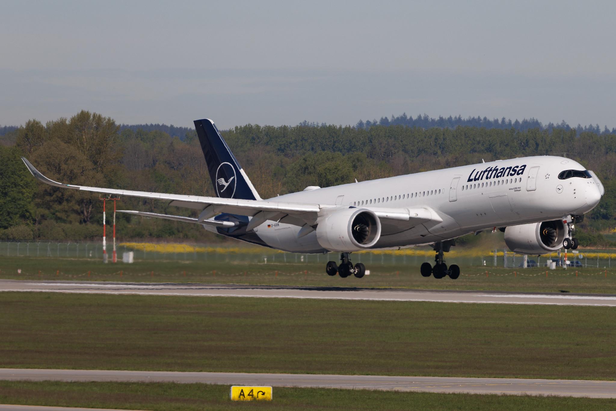 Munich Airport: Lufthansa (LH / DLH) | Airbus A350-941 A359 | D-AIXN | MSN 292