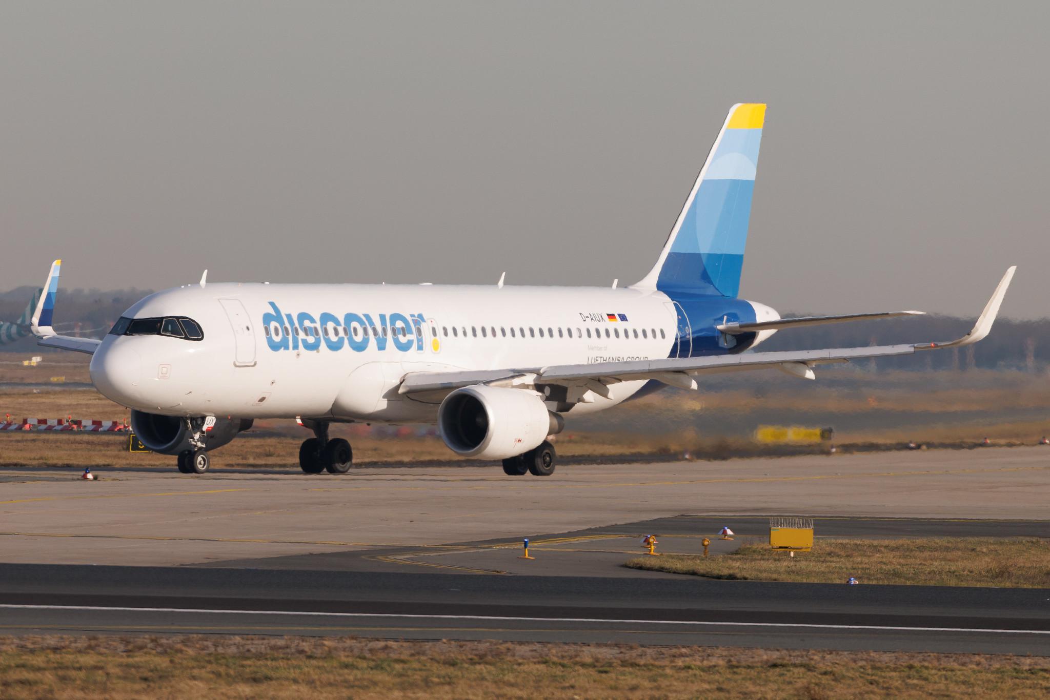 Frankfurt Airport: Discover Airlines (4Y / OCN) | Airbus A320-214 A320 | D-AIUX | MSN 7256