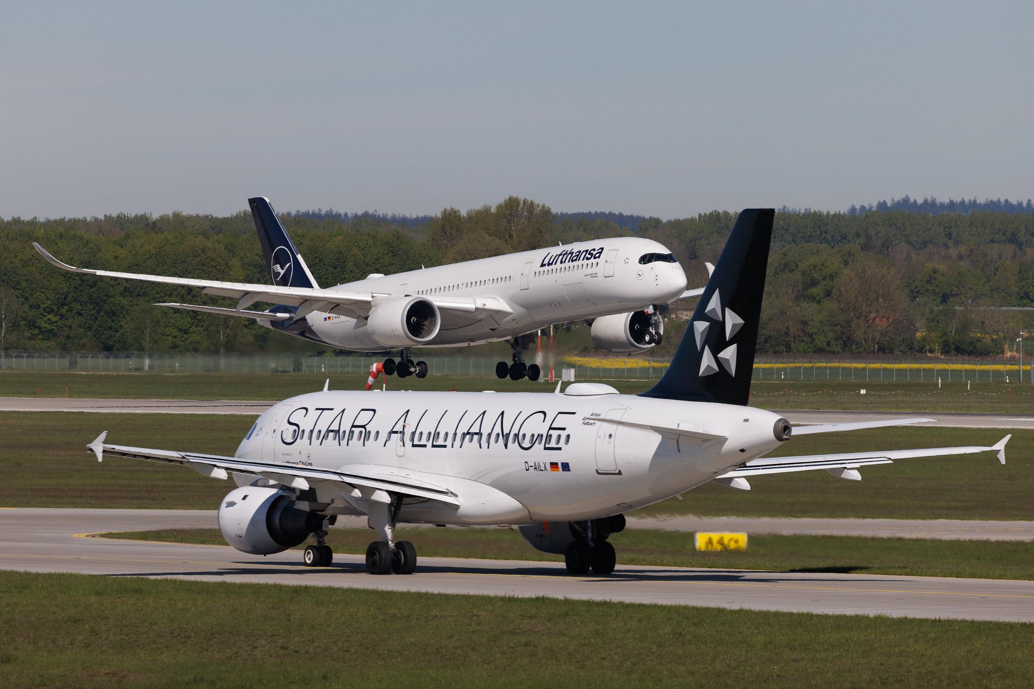 Munich Airport: Lufthansa (LH / DLH) | Airbus A350-941 A359 | D-AIXA | MSN 074