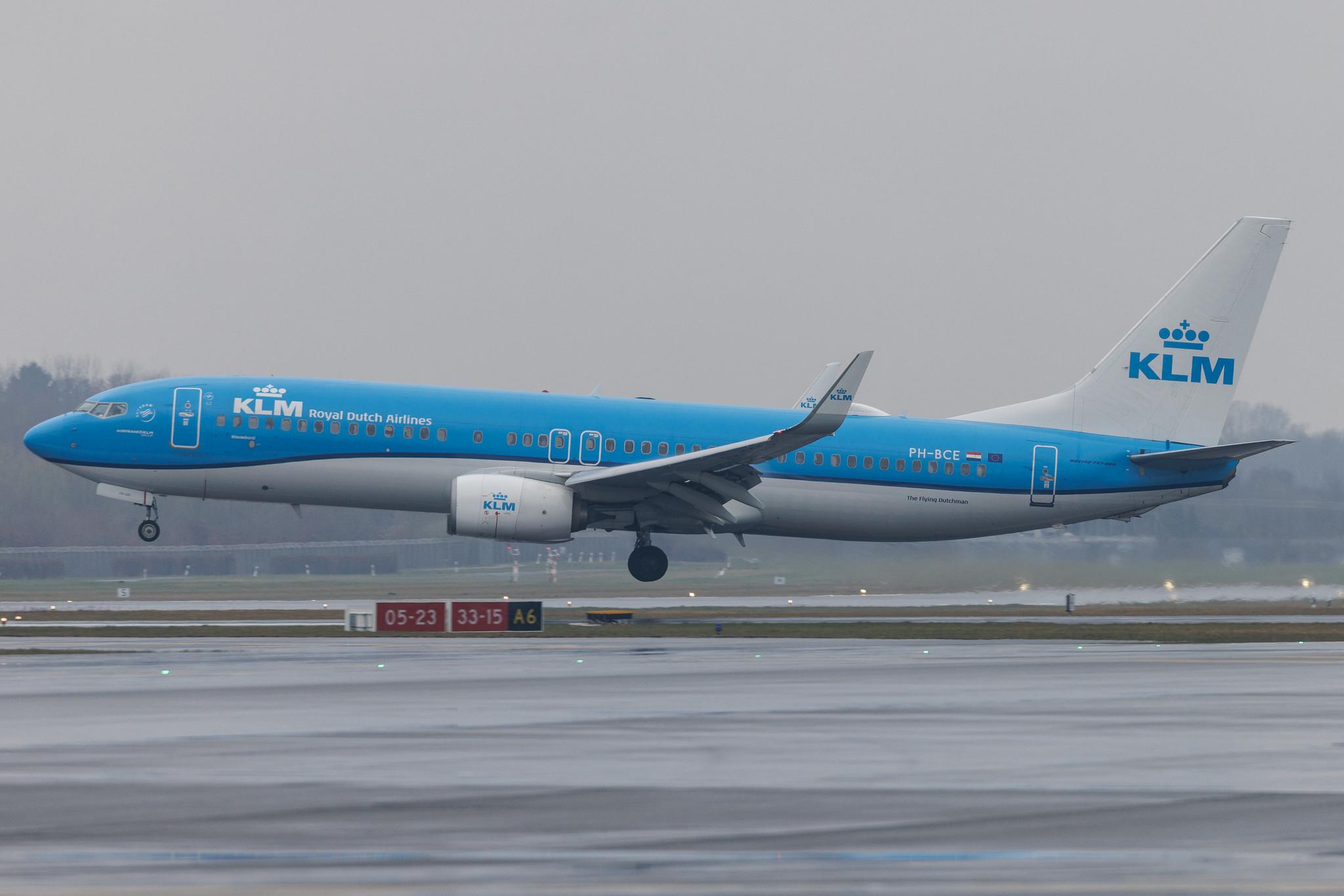 Hamburg Airport: KLM (KL / KLM) | Boeing 737-8K2 B738 | PH-BCE | MSN 42151