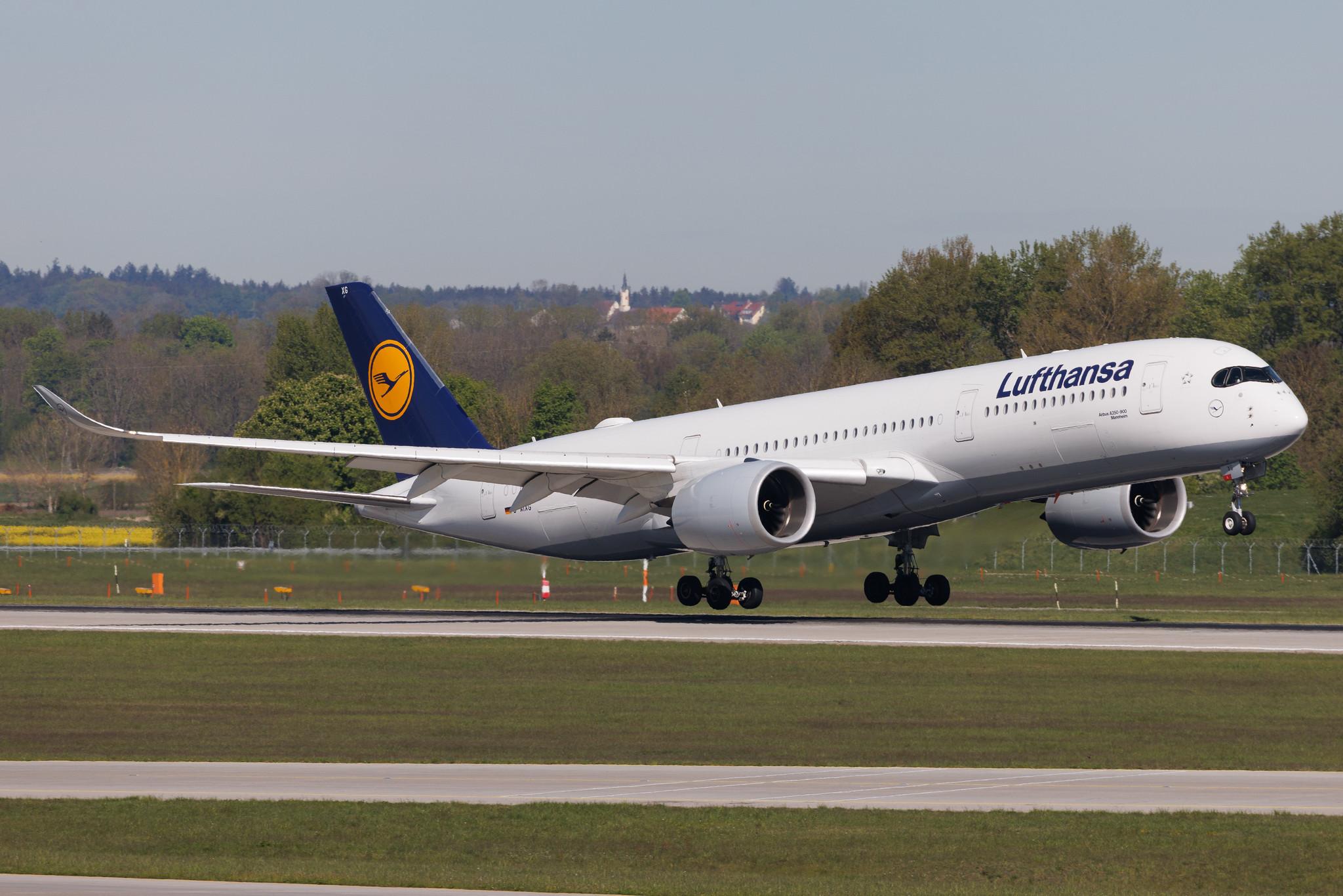 Munich Airport: Lufthansa (LH / DLH) | Airbus A350-941 A359 | D-AIXG | MSN 174