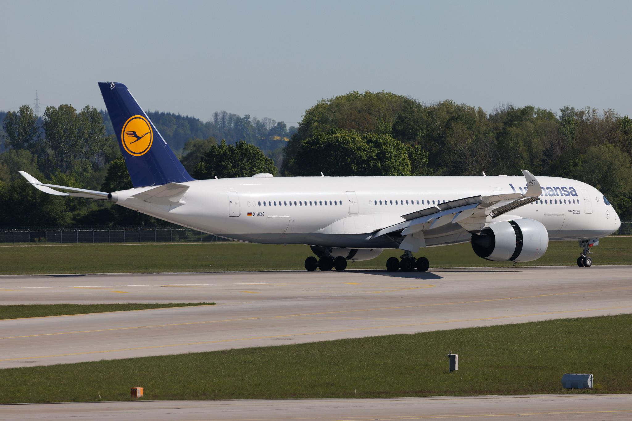 Munich Airport: Lufthansa (LH / DLH) | Airbus A350-941 A359 | D-AIXG | MSN 174