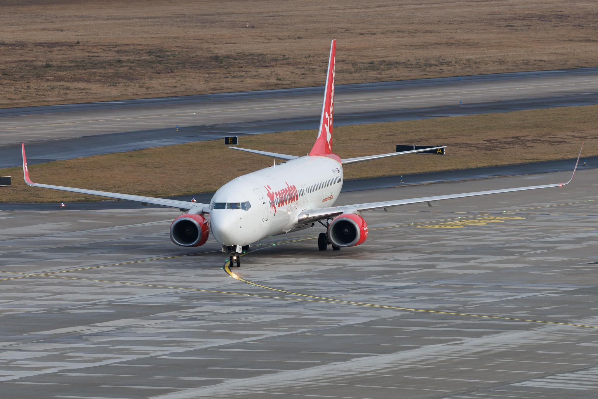 Köln Bonn Airport: Corendon Airlines (XC / CAI) | Operator: Corendon Airlines Europe | Boeing 737-84P B738 | 9H-TJD | MSN 35077