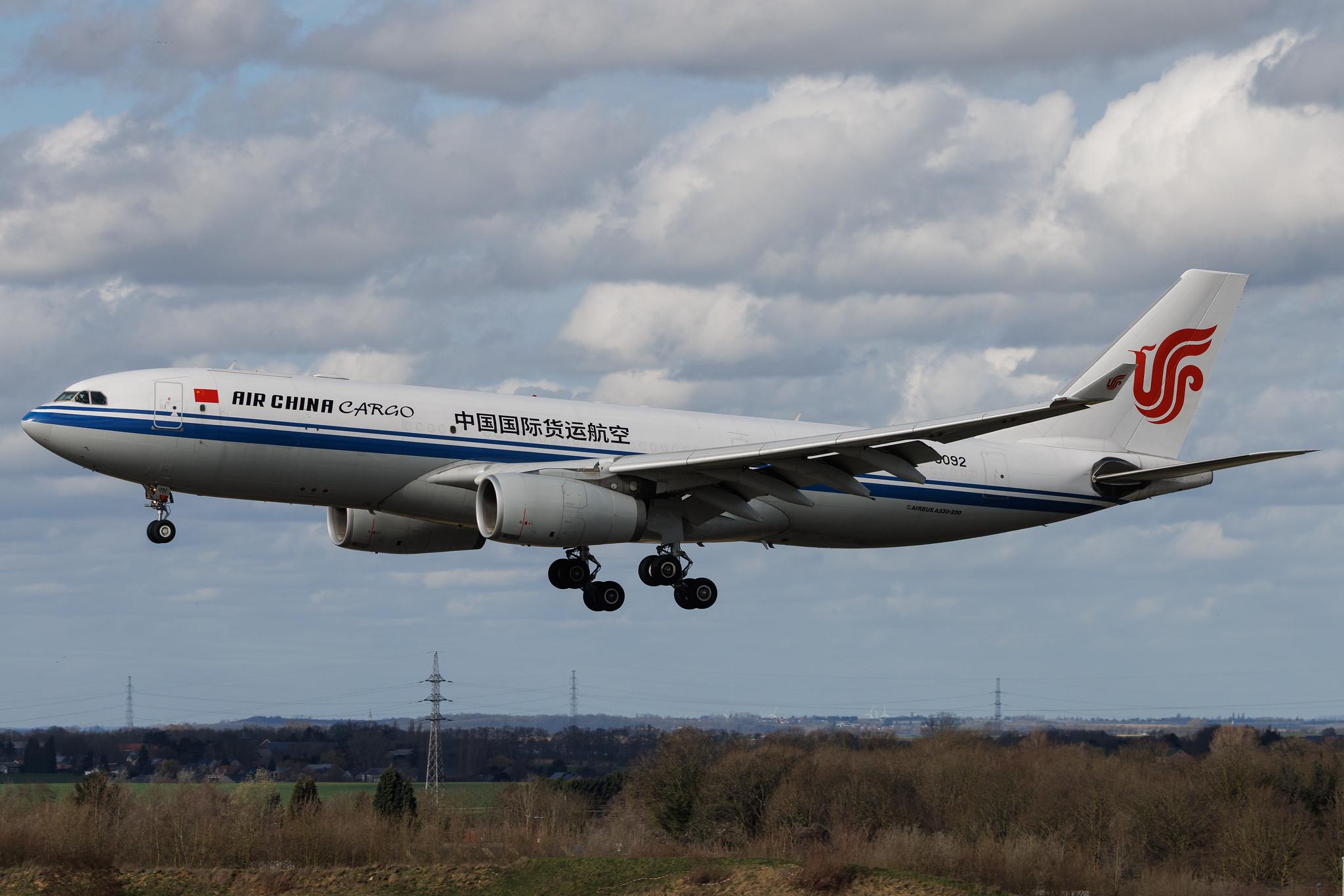 Liege Airport: Air China Cargo (CAO) | Airbus A330-243(P2F) A332 | B-6092 | MSN 0873