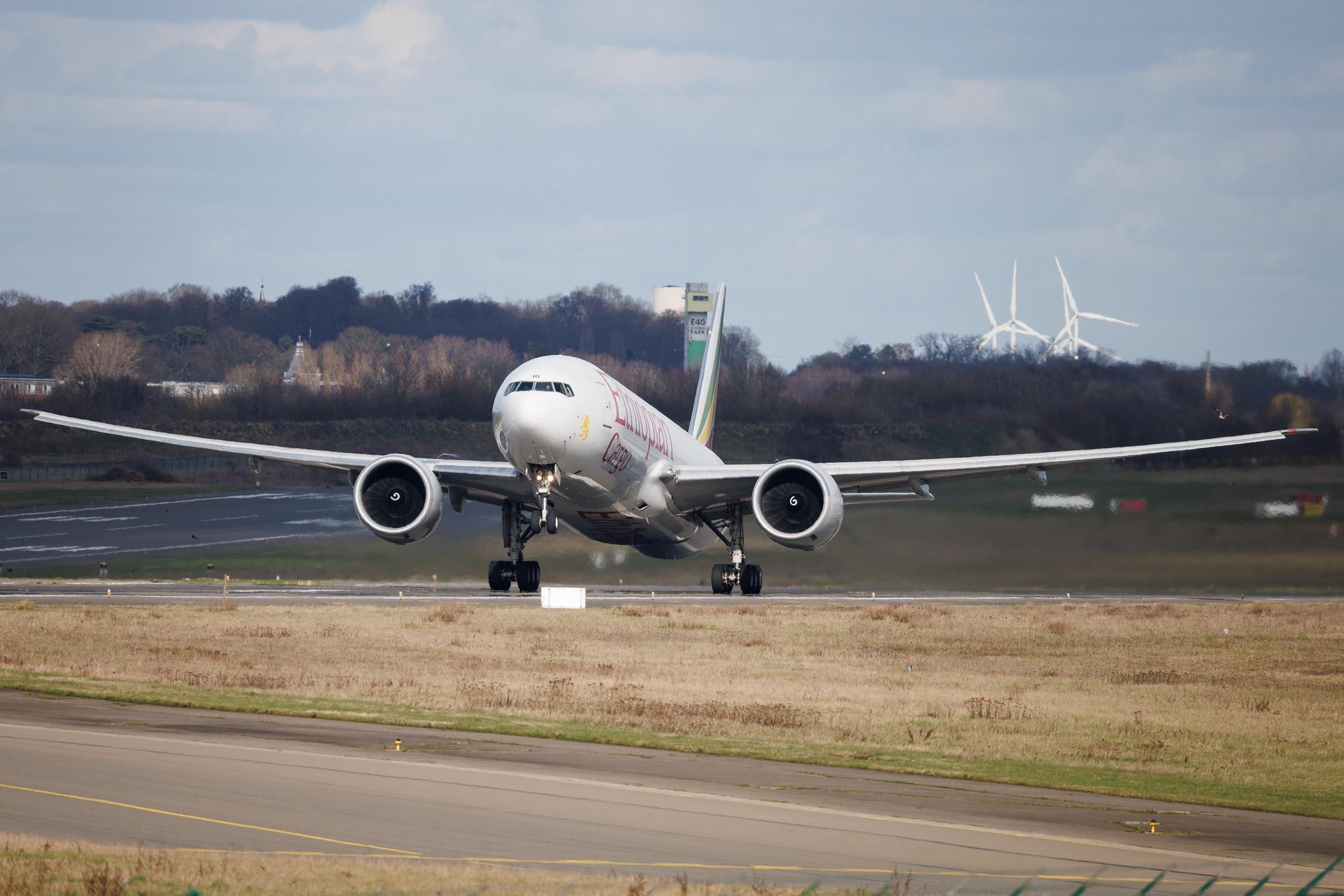 Liege Airport: Ethiopian Cargo (ET / ETH) | Operator: Ethiopian Airlines | Boeing 777-F60 B77L | ET-ARI | MSN 42032