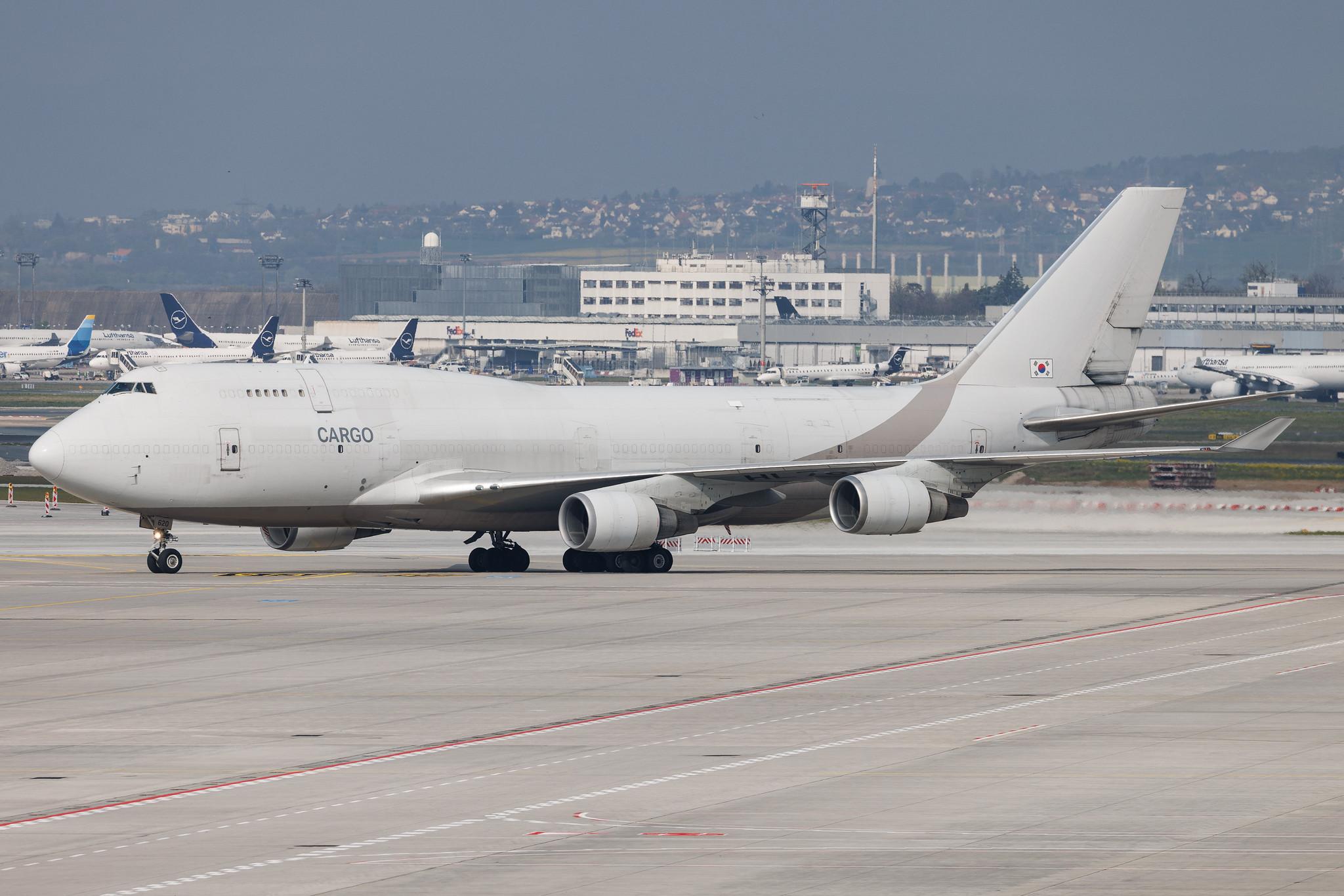 Frankfurt Airport: AirZeta (KJ / AIH) | Operator: Air Zeta | Boeing 747-419(BDSF) B744 | HL7620 | MSN 29375