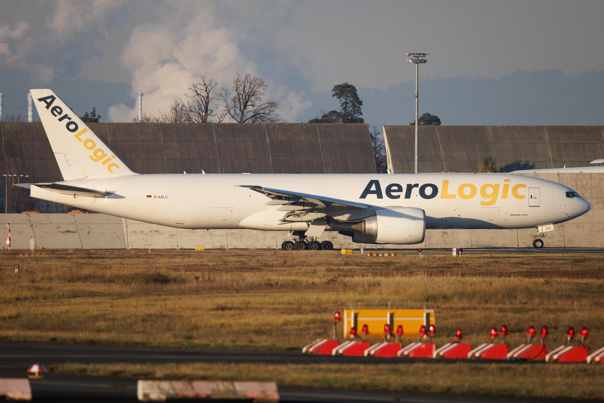 Frankfurt Airport: AeroLogic (3S / BOX) | Boeing 777-F1H B77L | D-AALU | MSN 35613