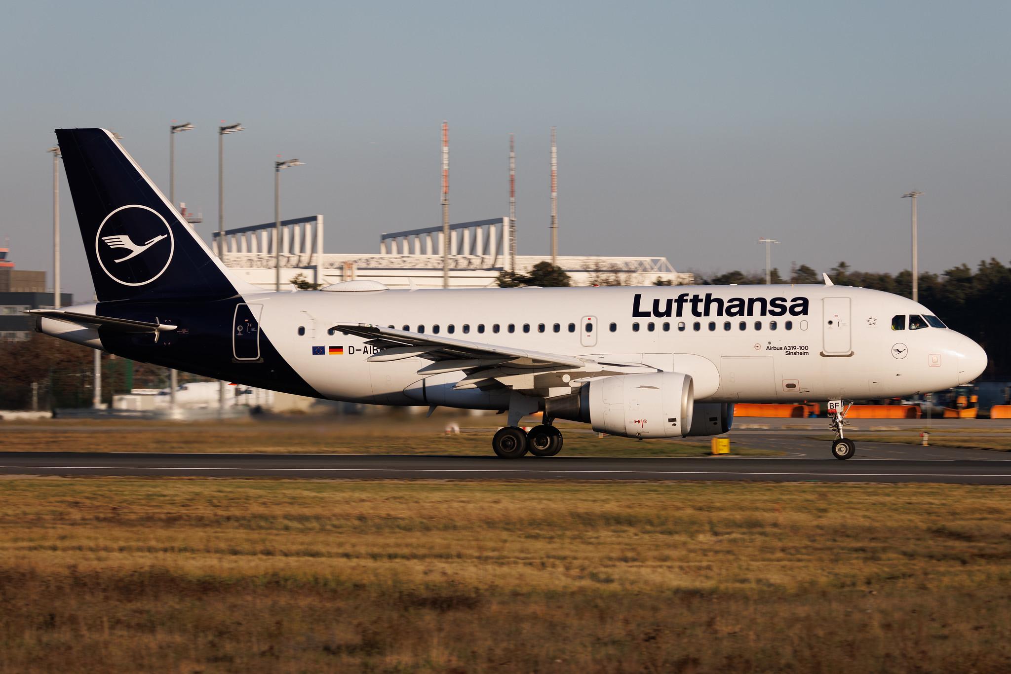 Frankfurt Airport: Lufthansa (LH / DLH) | Airbus A319-112 A319 | D-AIBF | MSN 4796