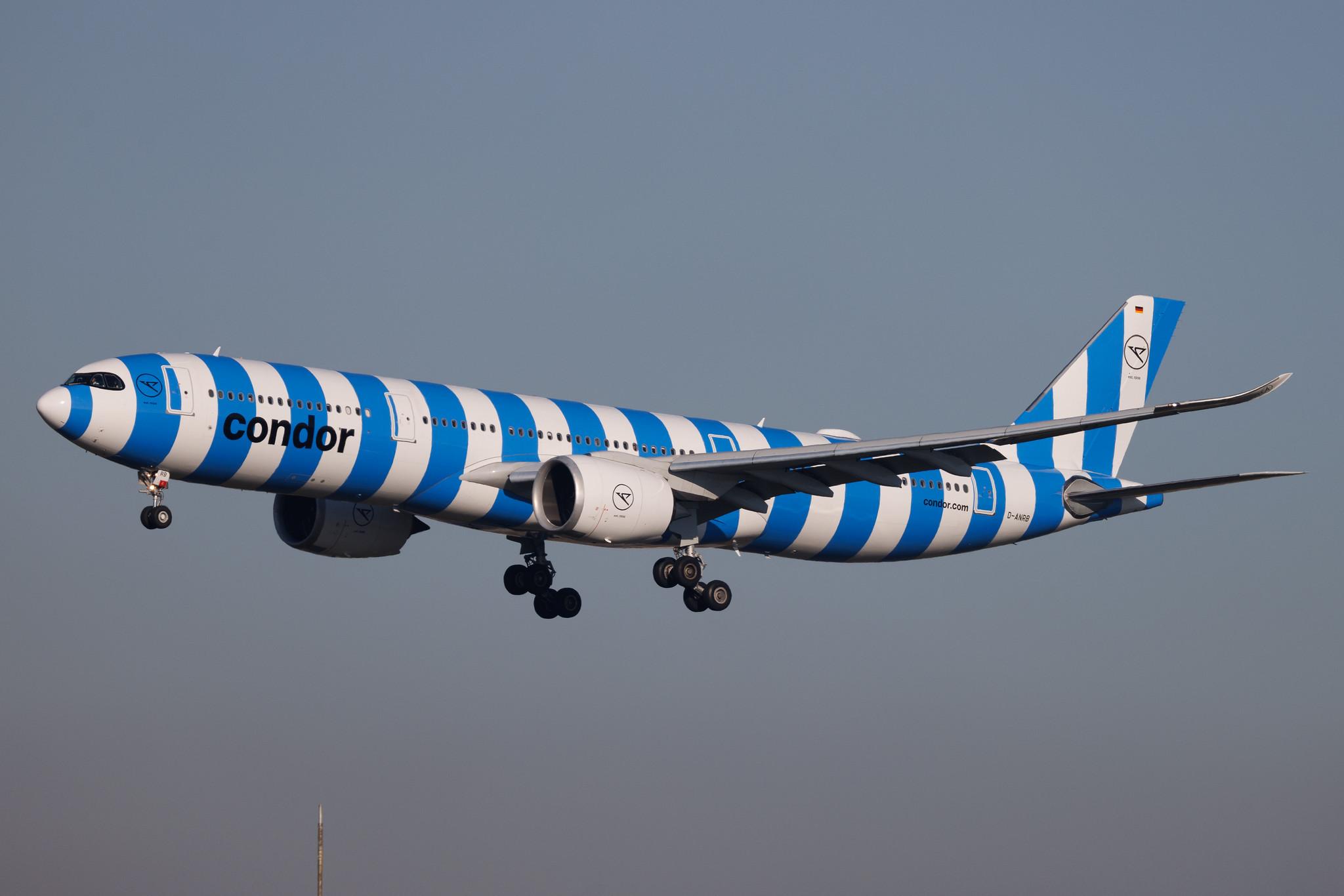 Frankfurt Airport: Condor (DE / CFG) | Livery: Blue Sea Livery | Airbus A330-941 A339 | D-ANRB | MSN 1958