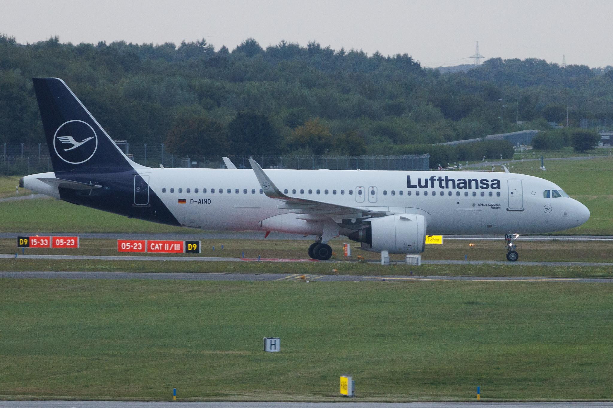 Hamburg Airport: Lufthansa (LH / DLH) | Airbus A320-271N A20N | D-AINO | MSN 8559